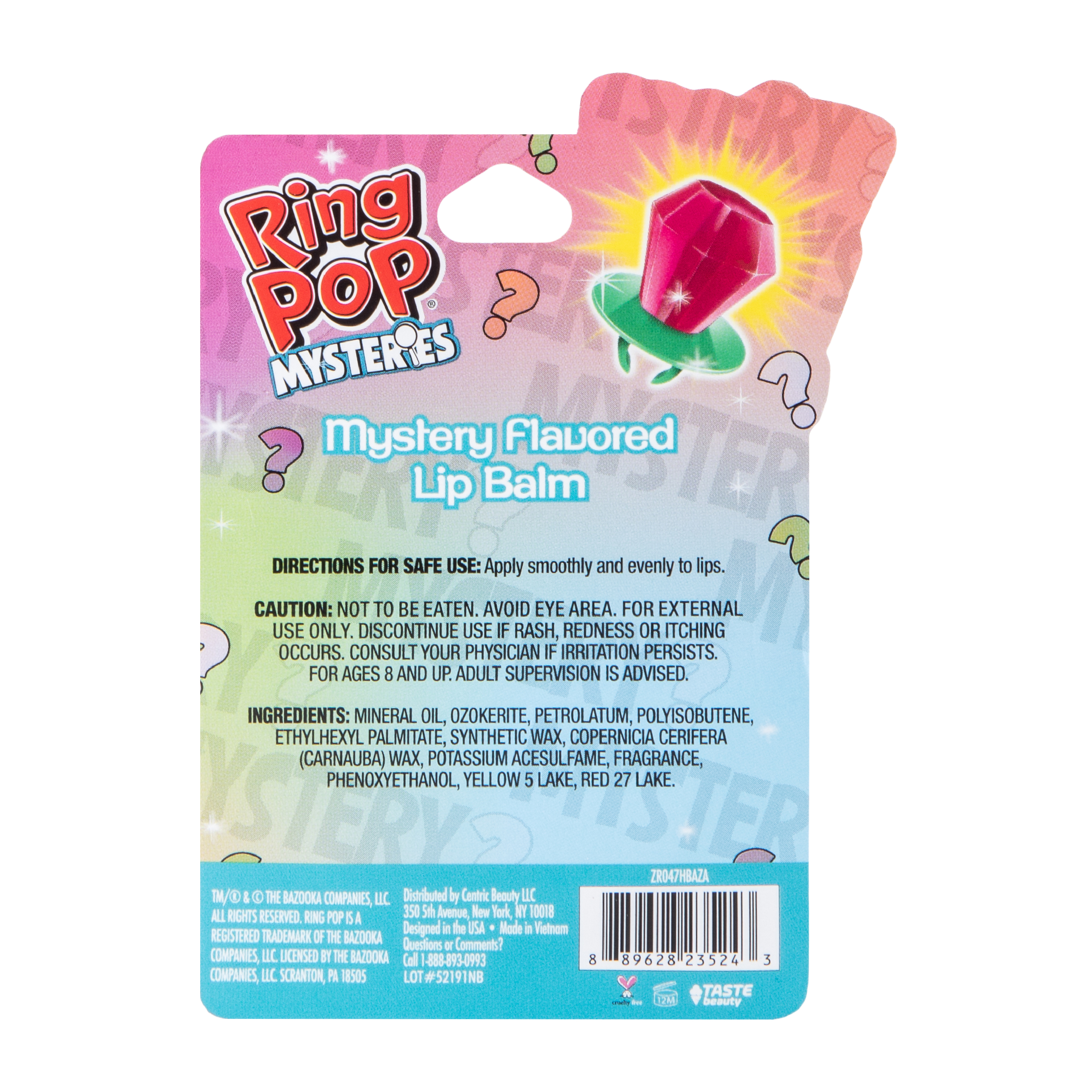 Ring Pop® Mysteries Flavored Lip Balm 0.1oz