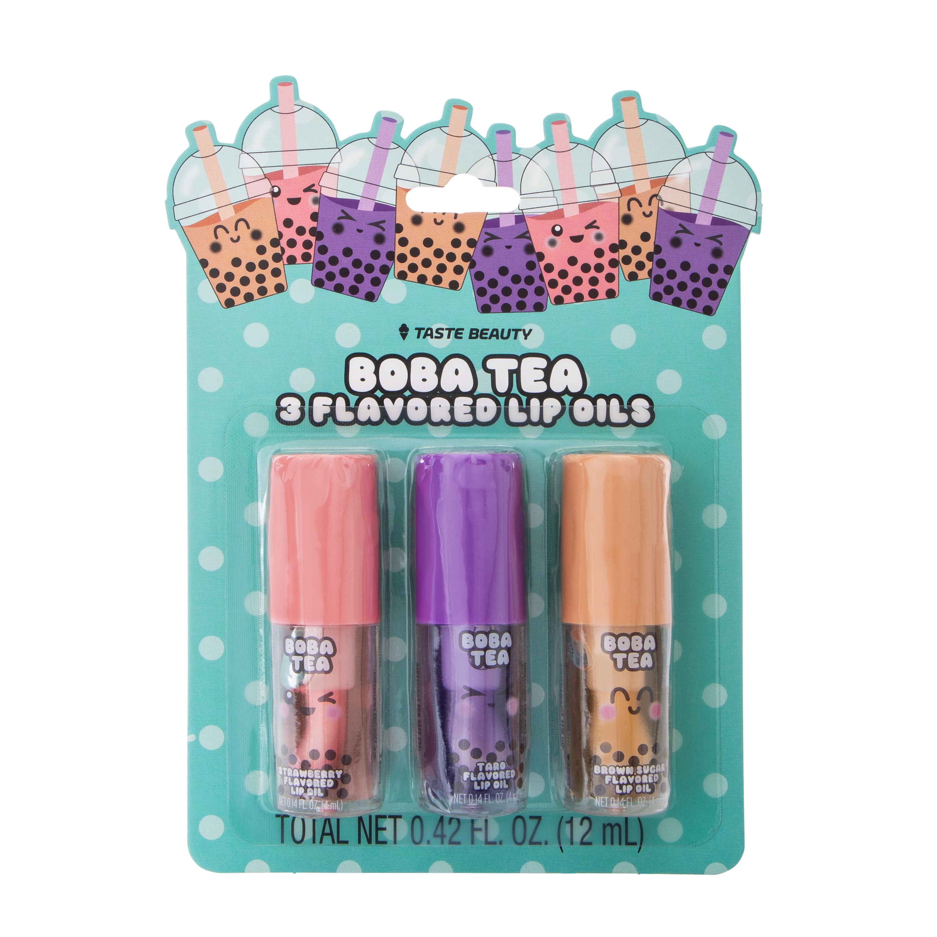 Flavored Lip Oils 3-Pack 0.42oz