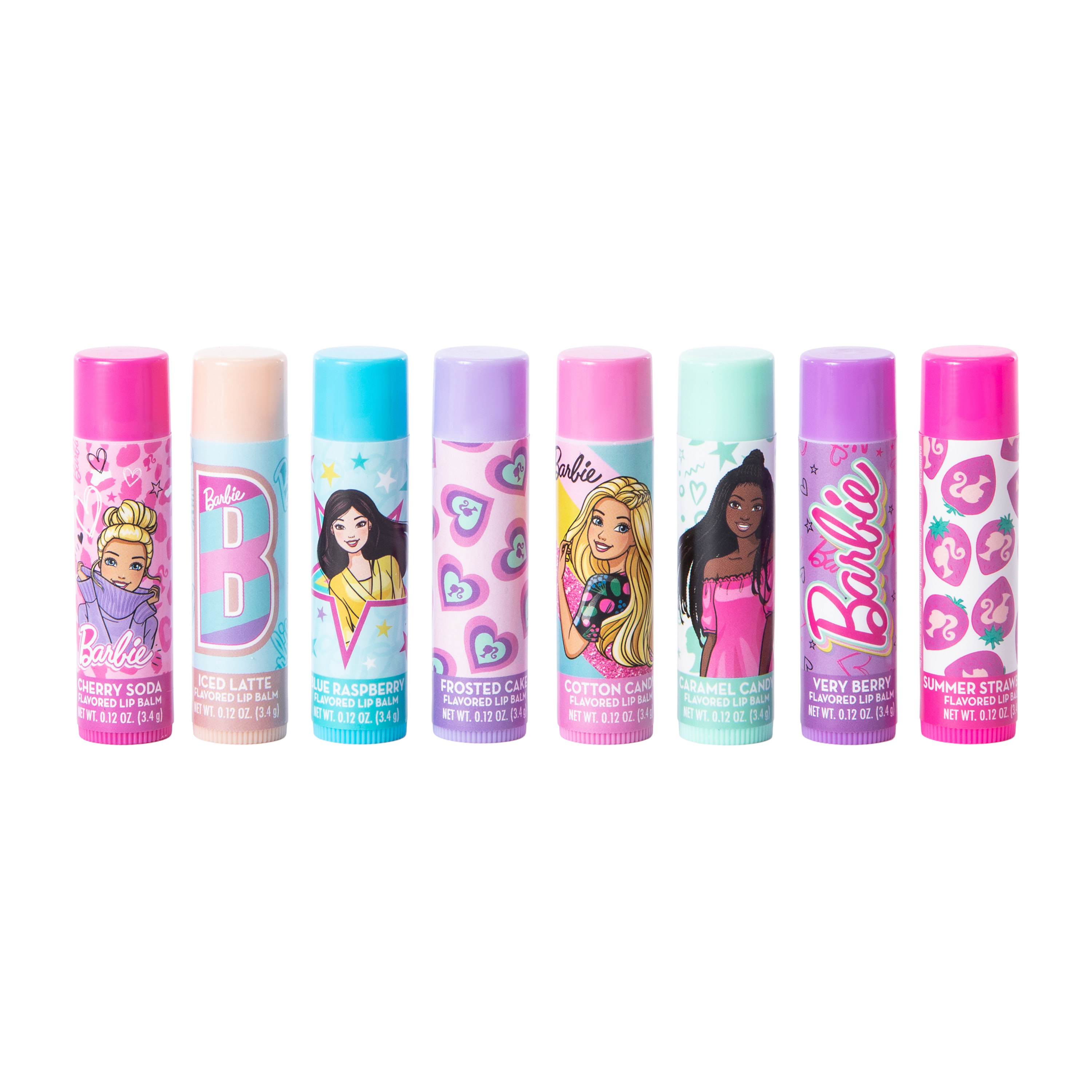 Licensed Flavored Lip Balm 8-Pack 0.96oz