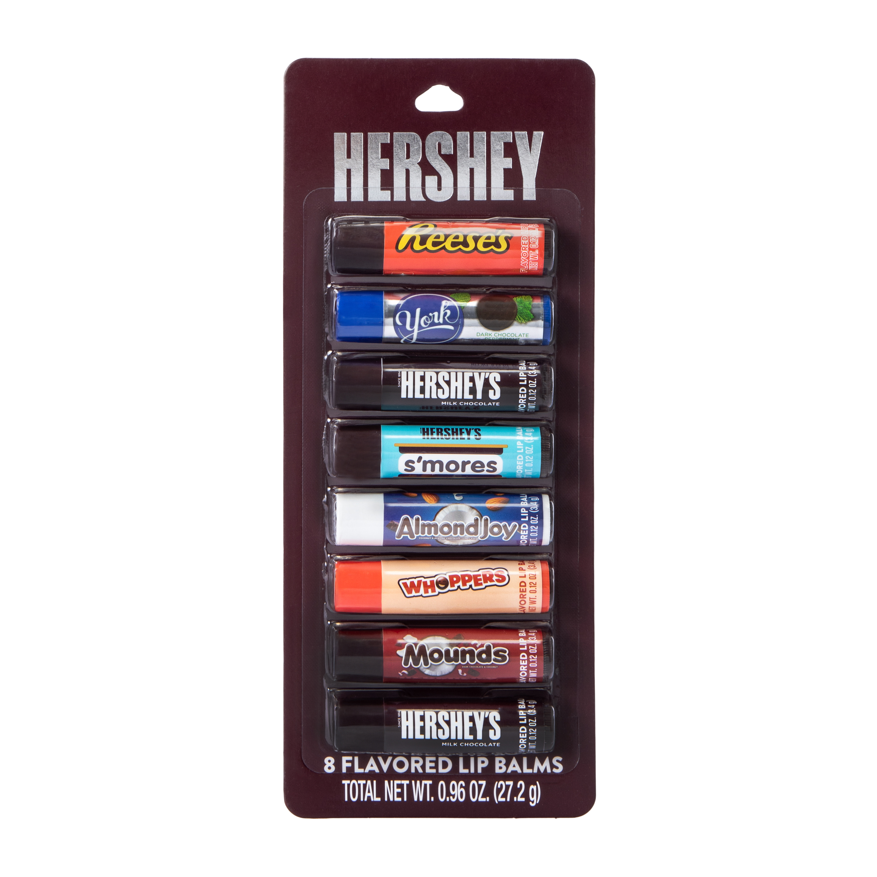 Hershey's Flavored Lip Balm 8-Pack 0.96oz