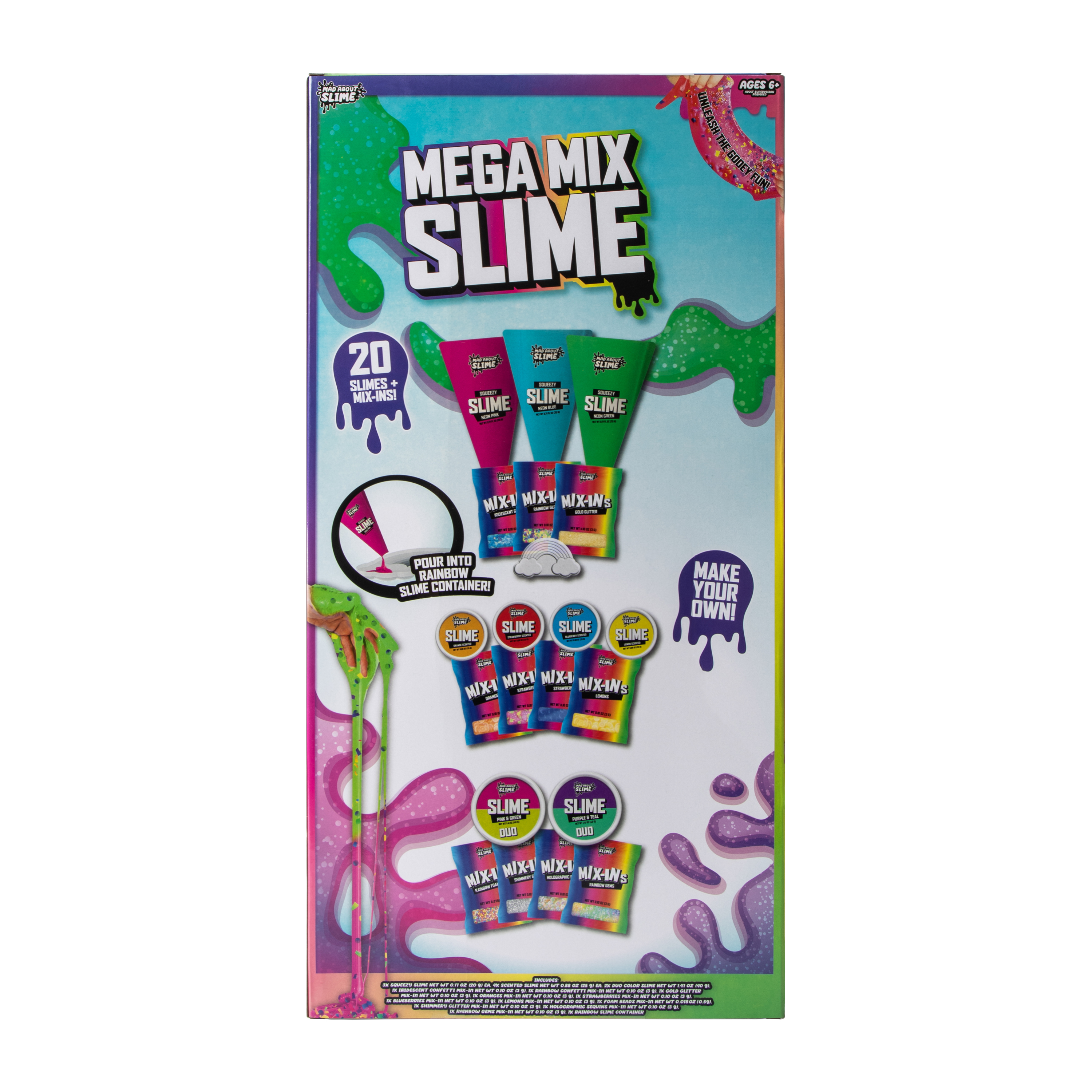 Mad About Slime Squeezy Slime Mega Mix Slime Set