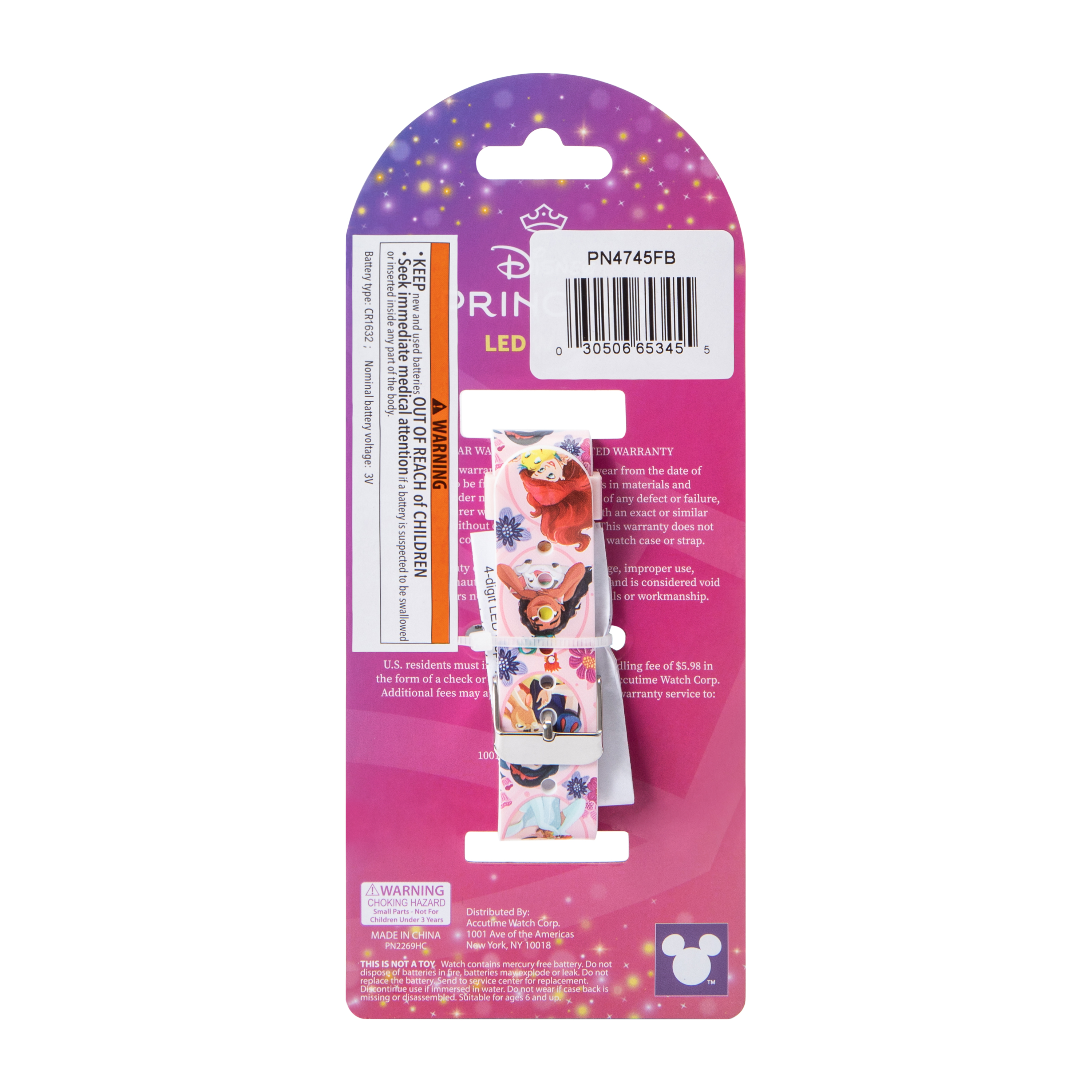 Disney Princess LED Watch
