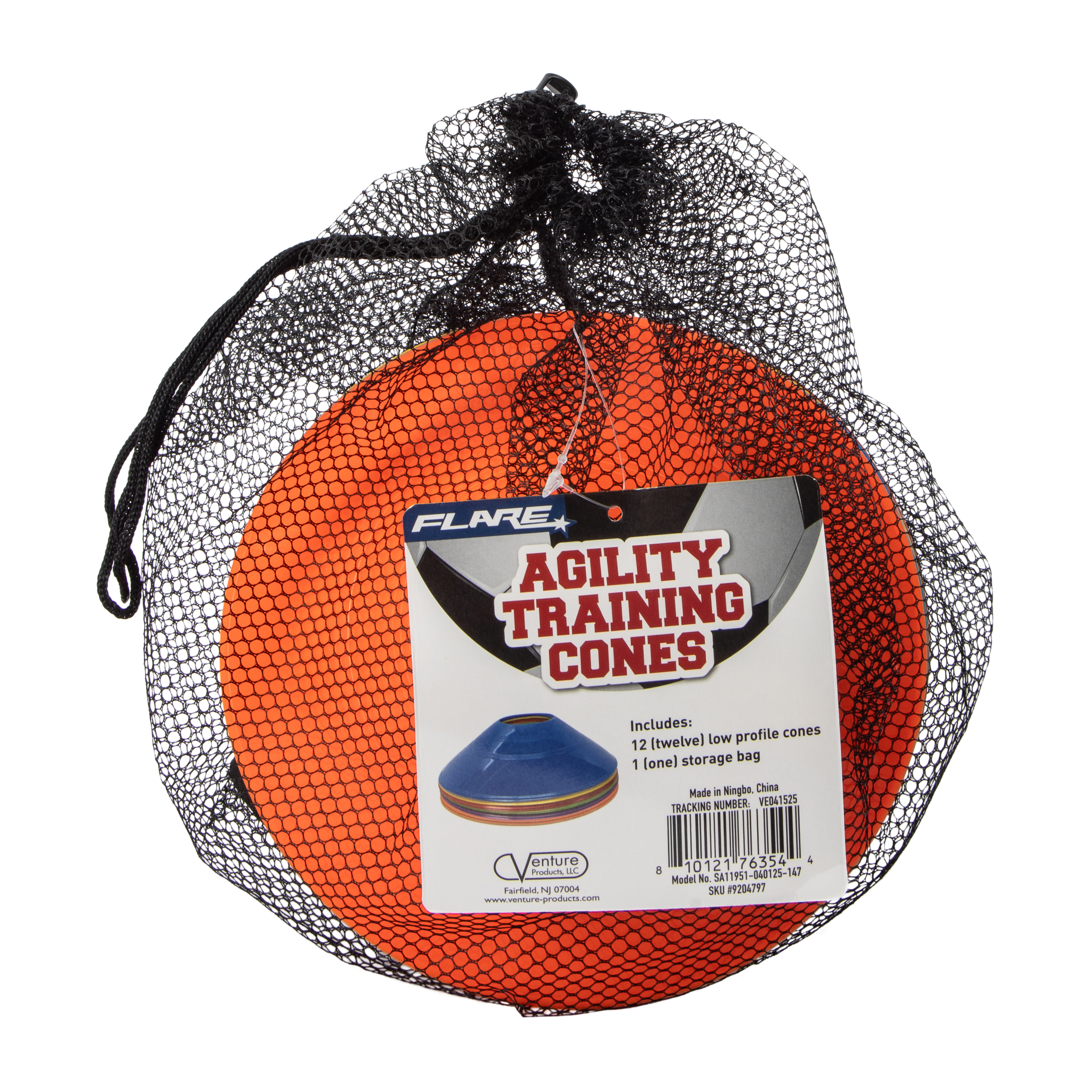 Agility Training Cones 12-Pcs