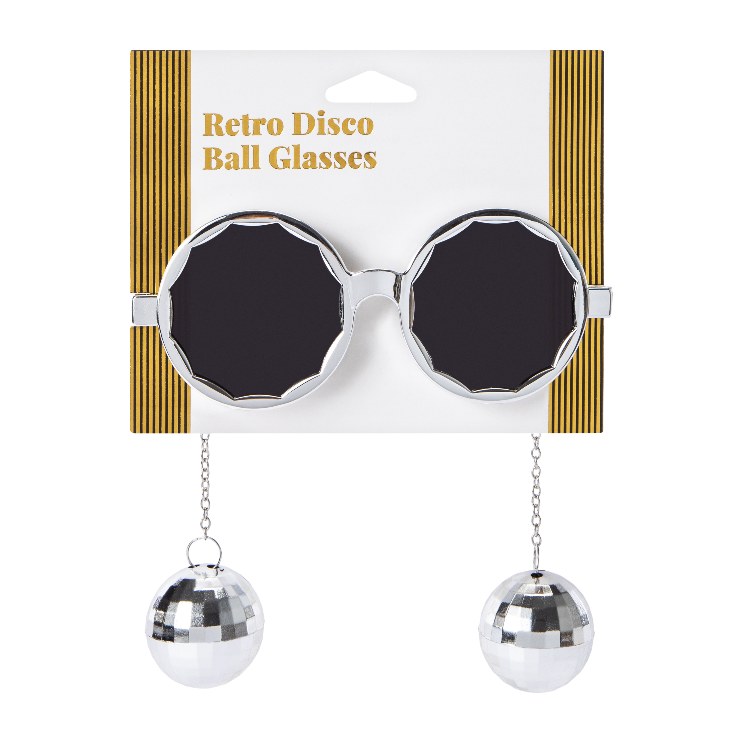New Years Retro Disco Ball Glasses