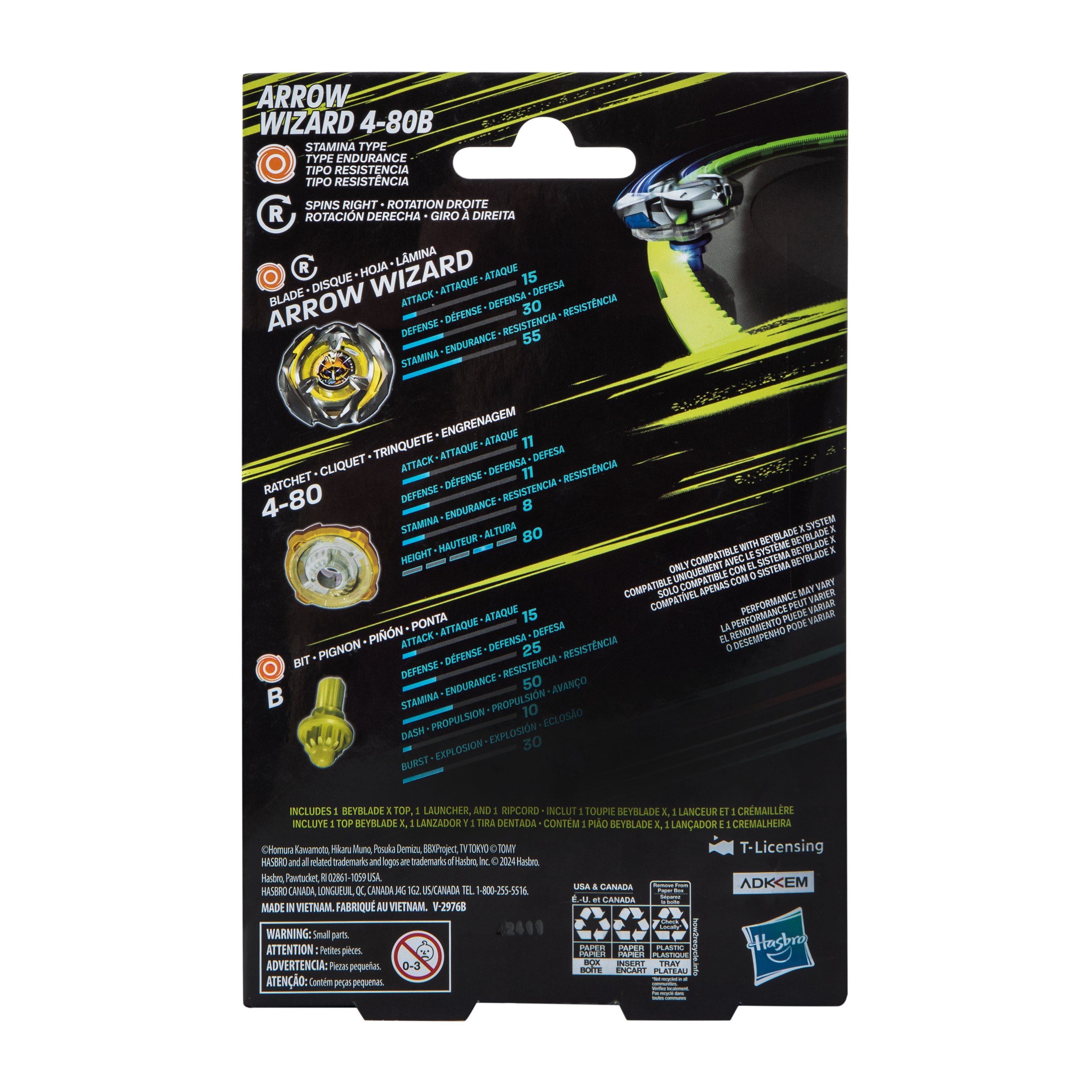 Beyblade X Lance Knight 4-80HN