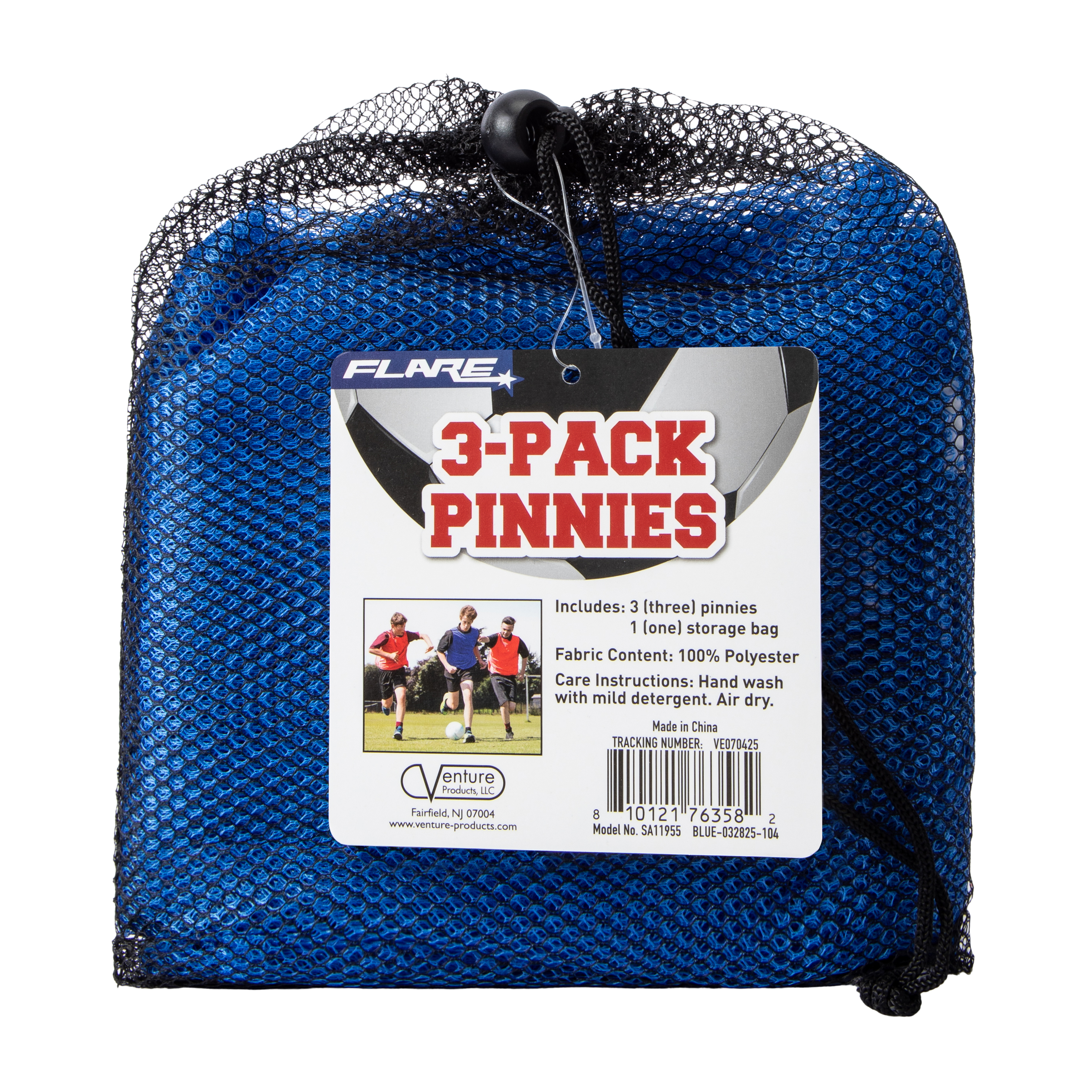Soccer Pinnies 3-Pack