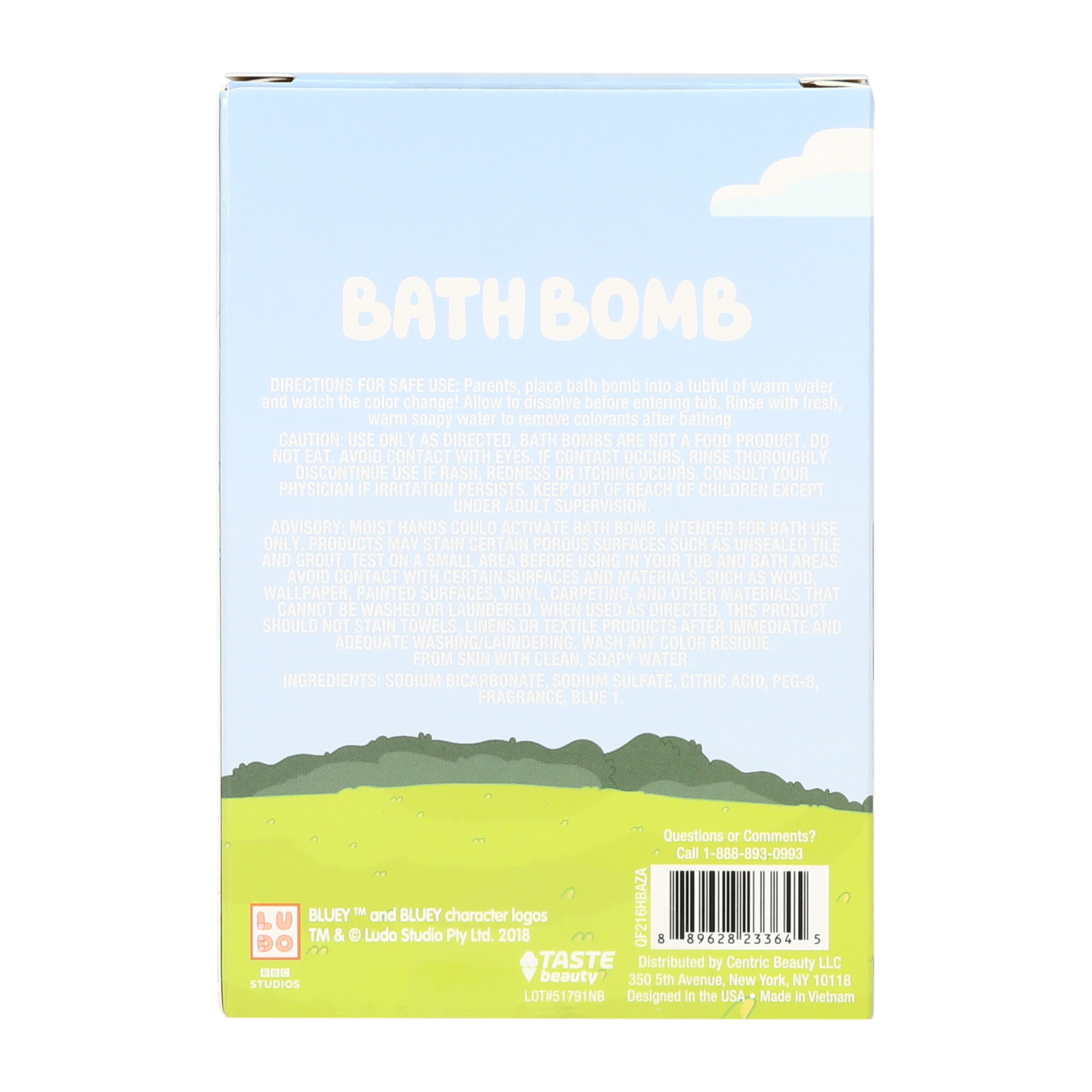 Licensed Scented Bath Bomb 4.23oz