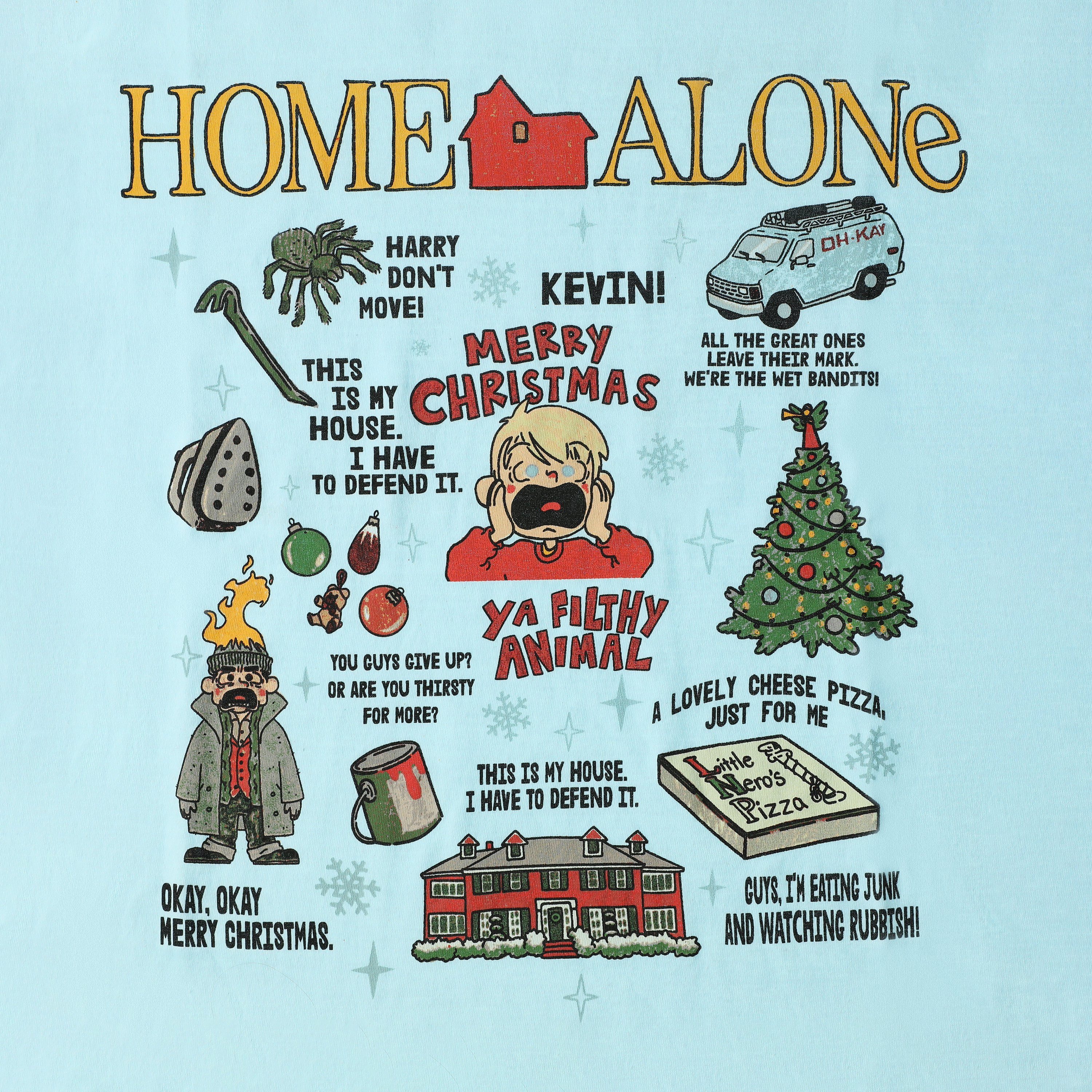 Home Alone Xmas Graphic Tee