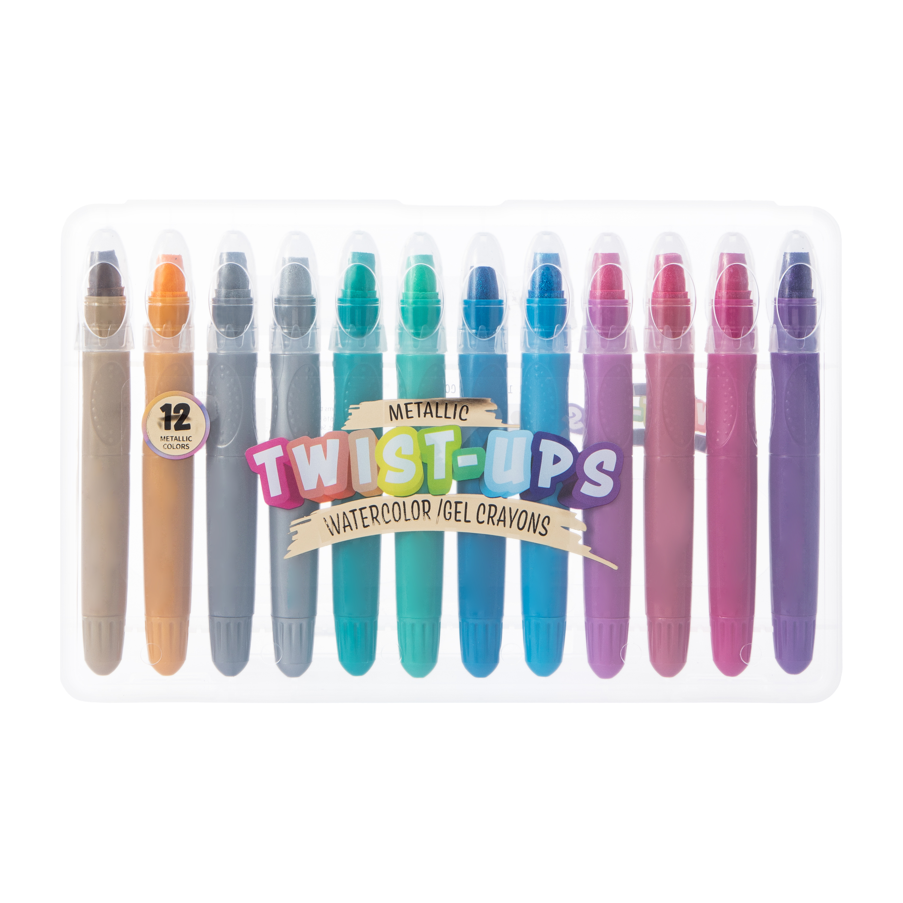 Metallic Twist-Ups Watercolors 12-Pack