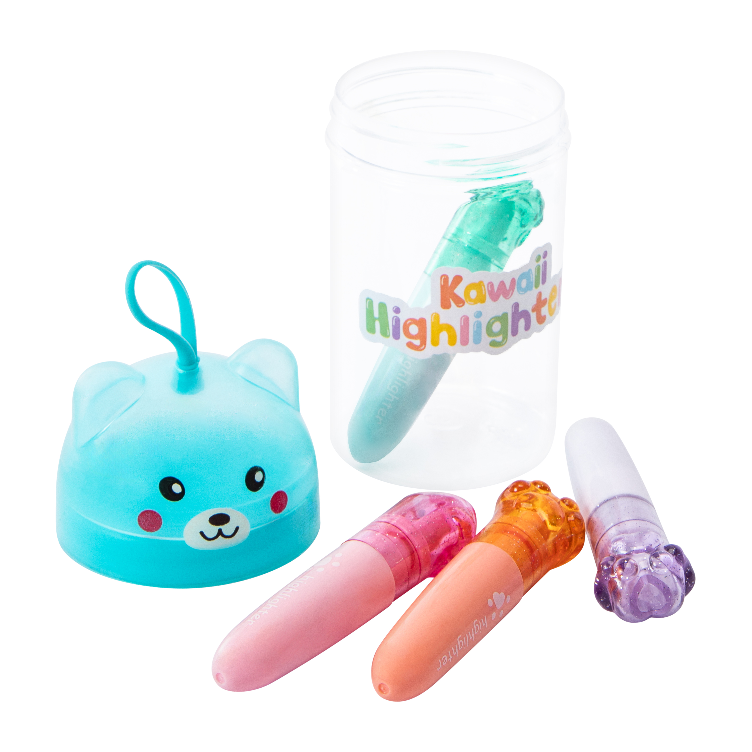 Kawaii Highlighter 4-Pack