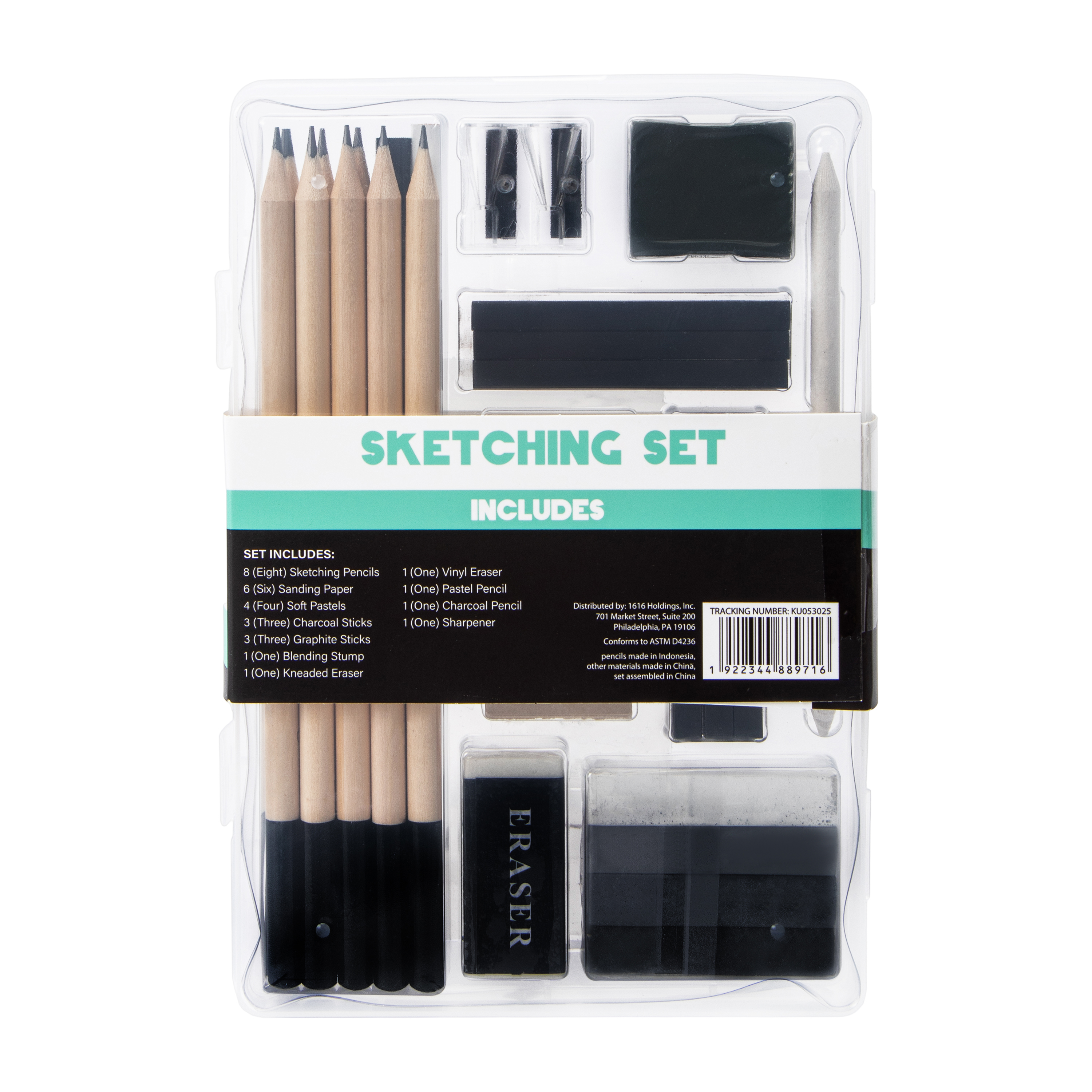 Ultimate Fine Art Sketching Set 30-Count