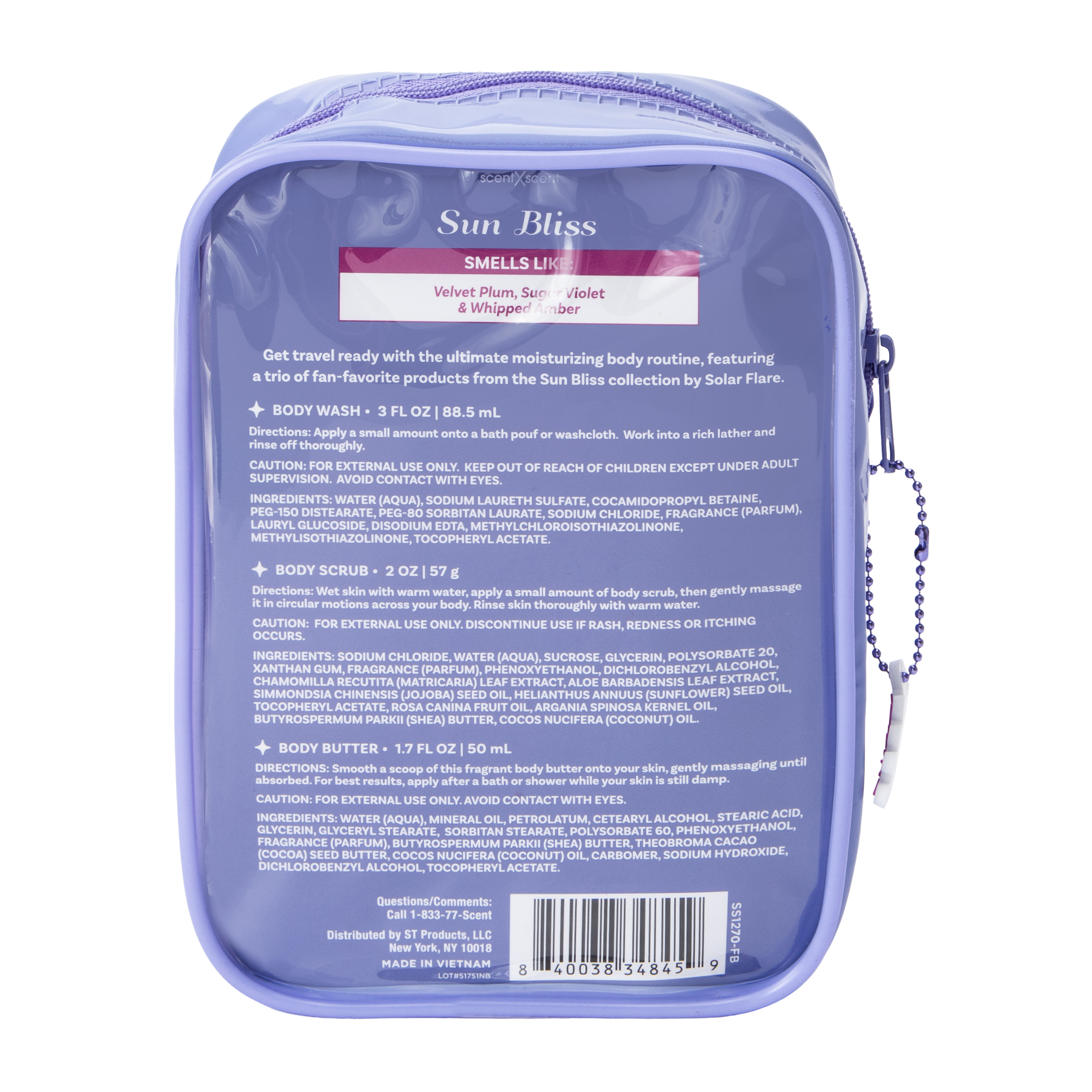 Solar Flare Sun Bliss Body Care Set