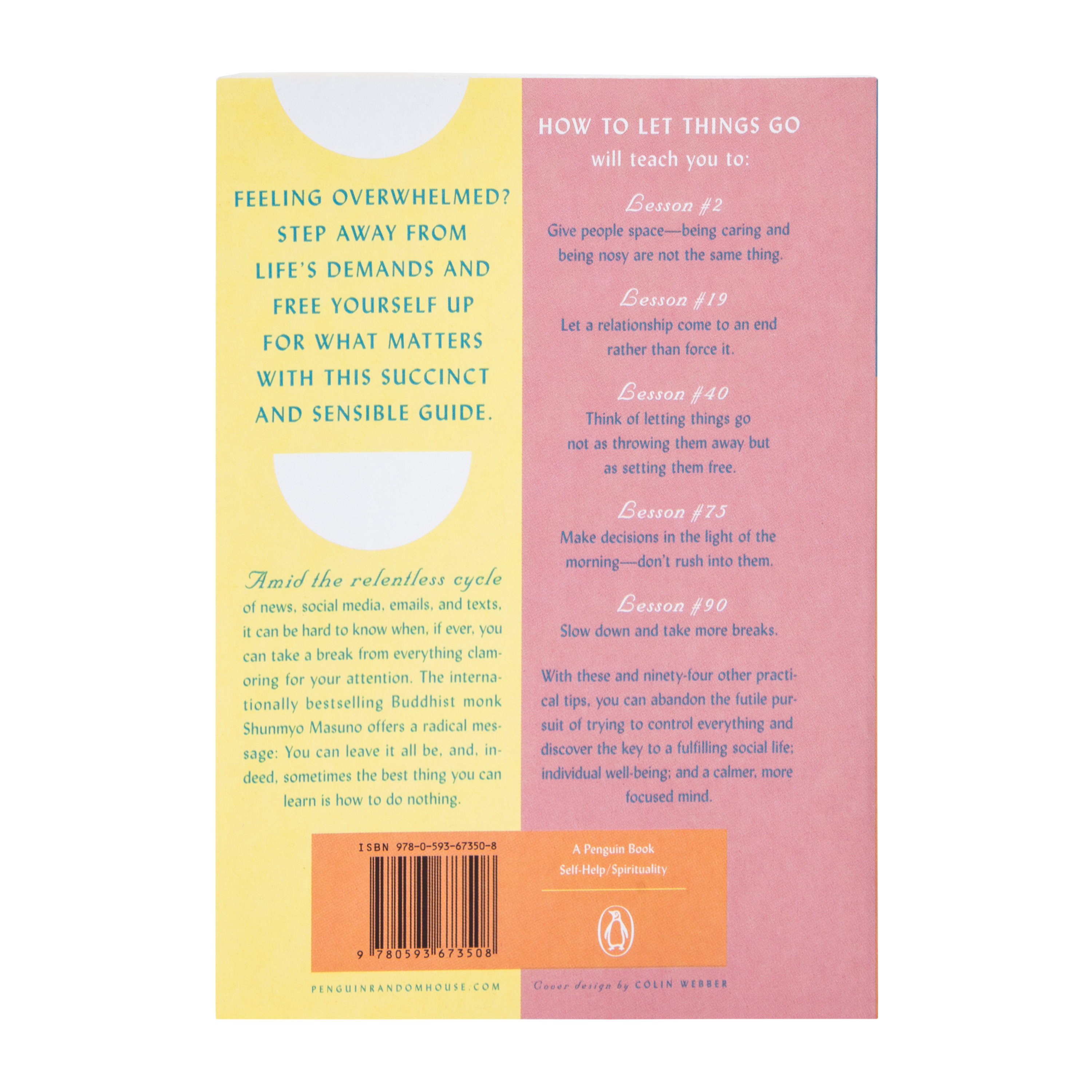 How To Let Things Go Book