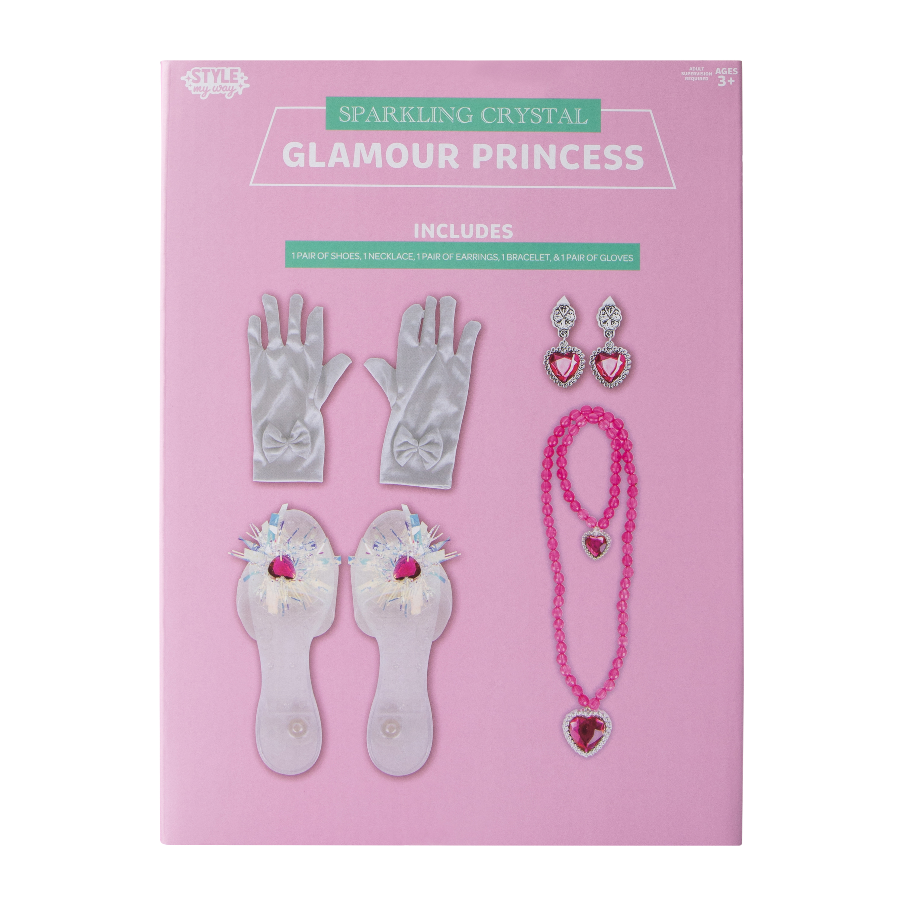 Style My Way Sparkling Crystal Glamour Princess Set