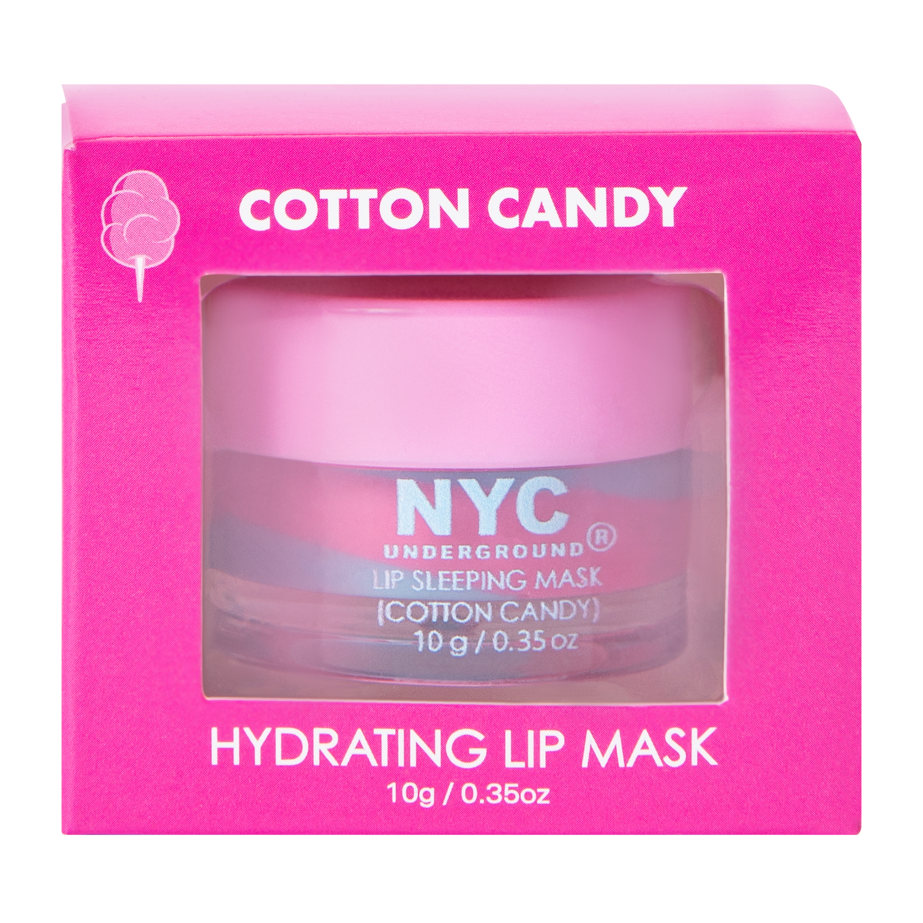 NYC Underground® Cotton Candy Hydrating Lip Mask 0.35oz