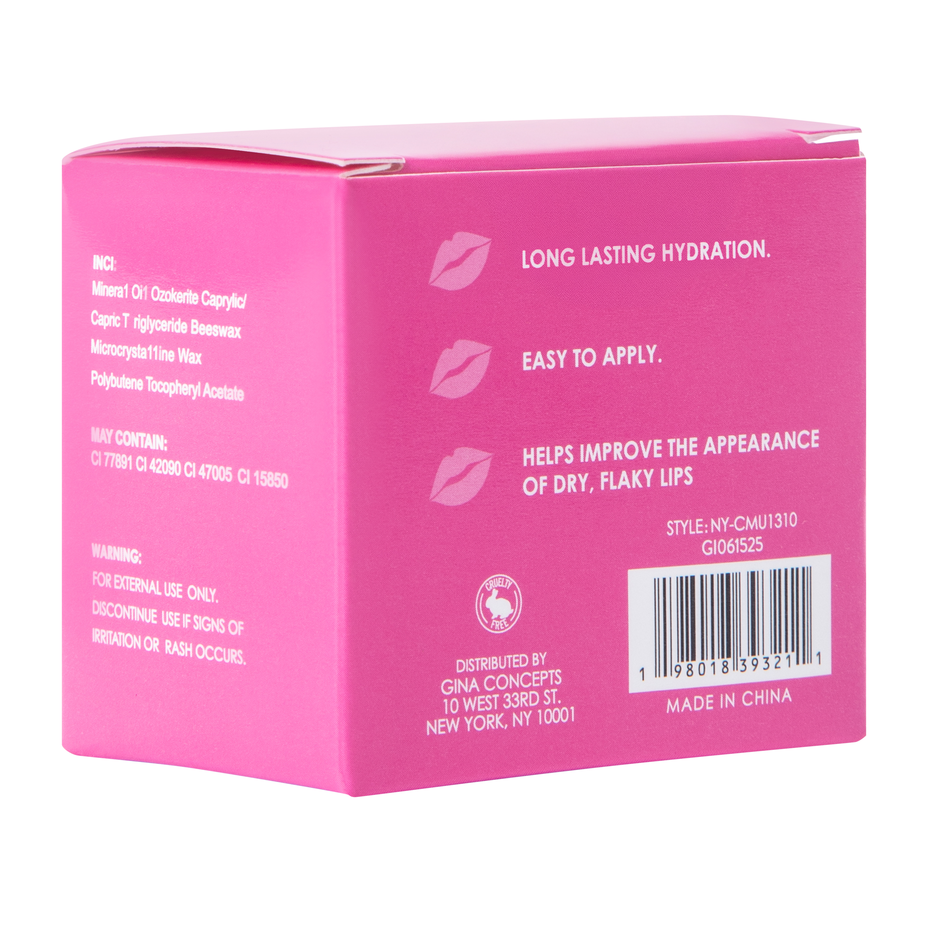 NYC Underground® Cotton Candy Hydrating Lip Mask 0.35oz