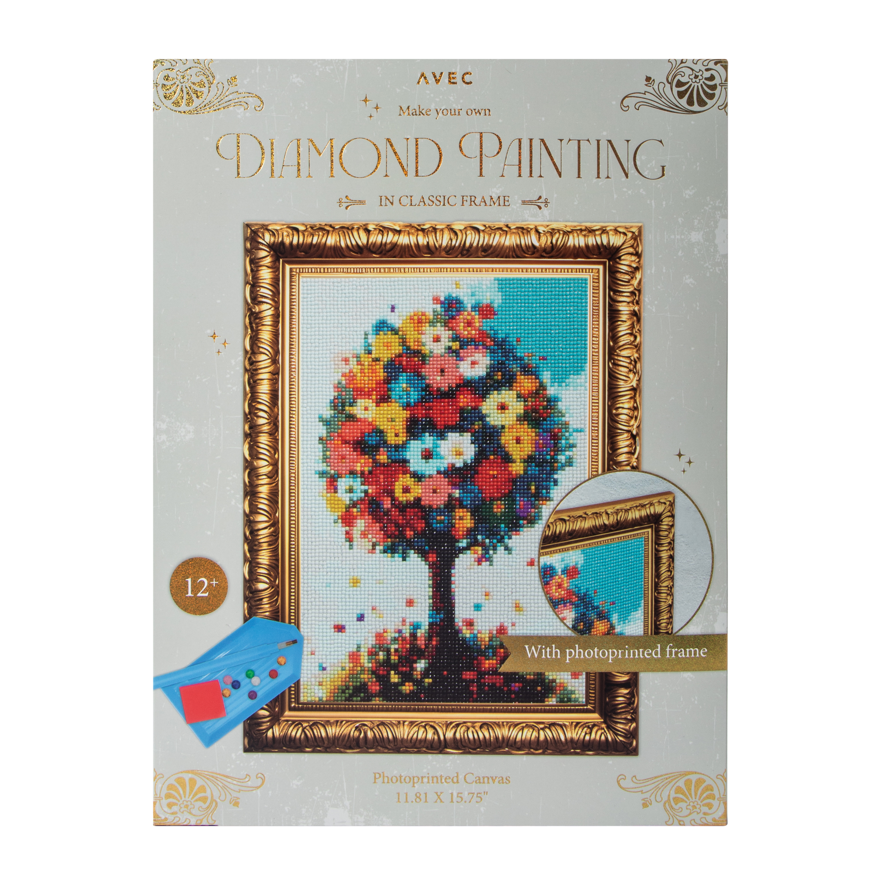 Avec Make Your Own Diamond Painting 11.8inx15.7in