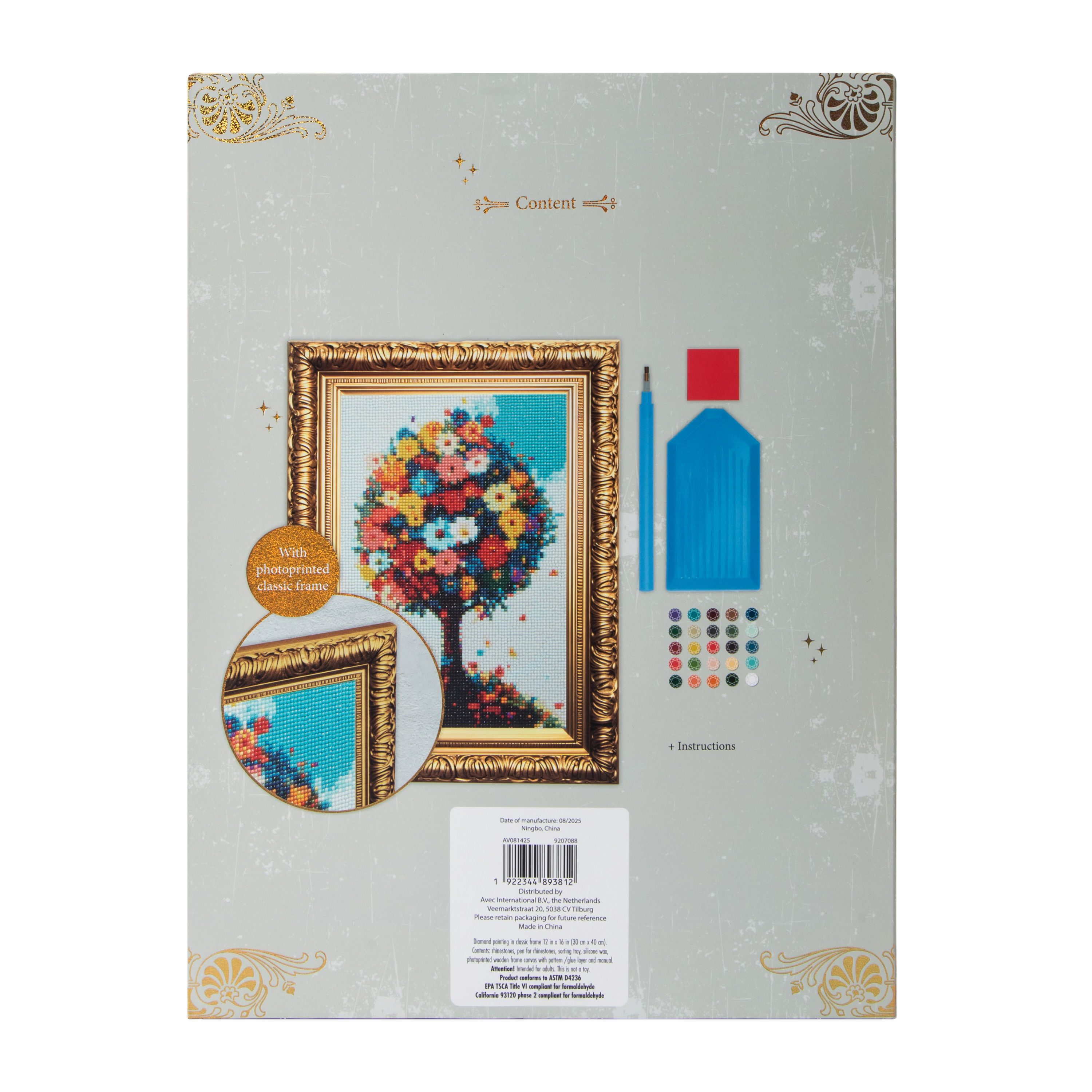 Avec Make Your Own Diamond Painting 11.8inx15.7in