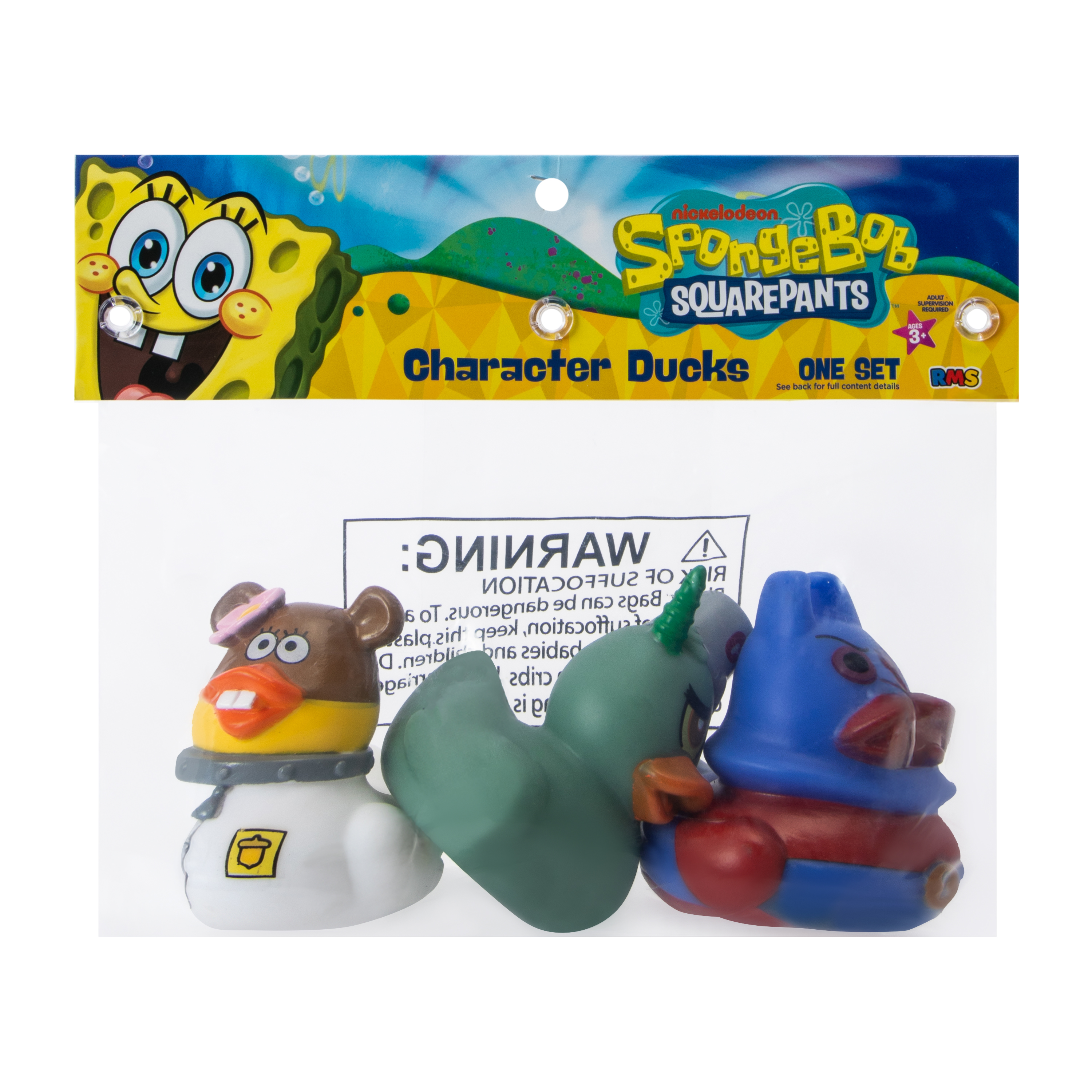 SpongeBob SquarePants™ Character Ducks 3-Pack Set
