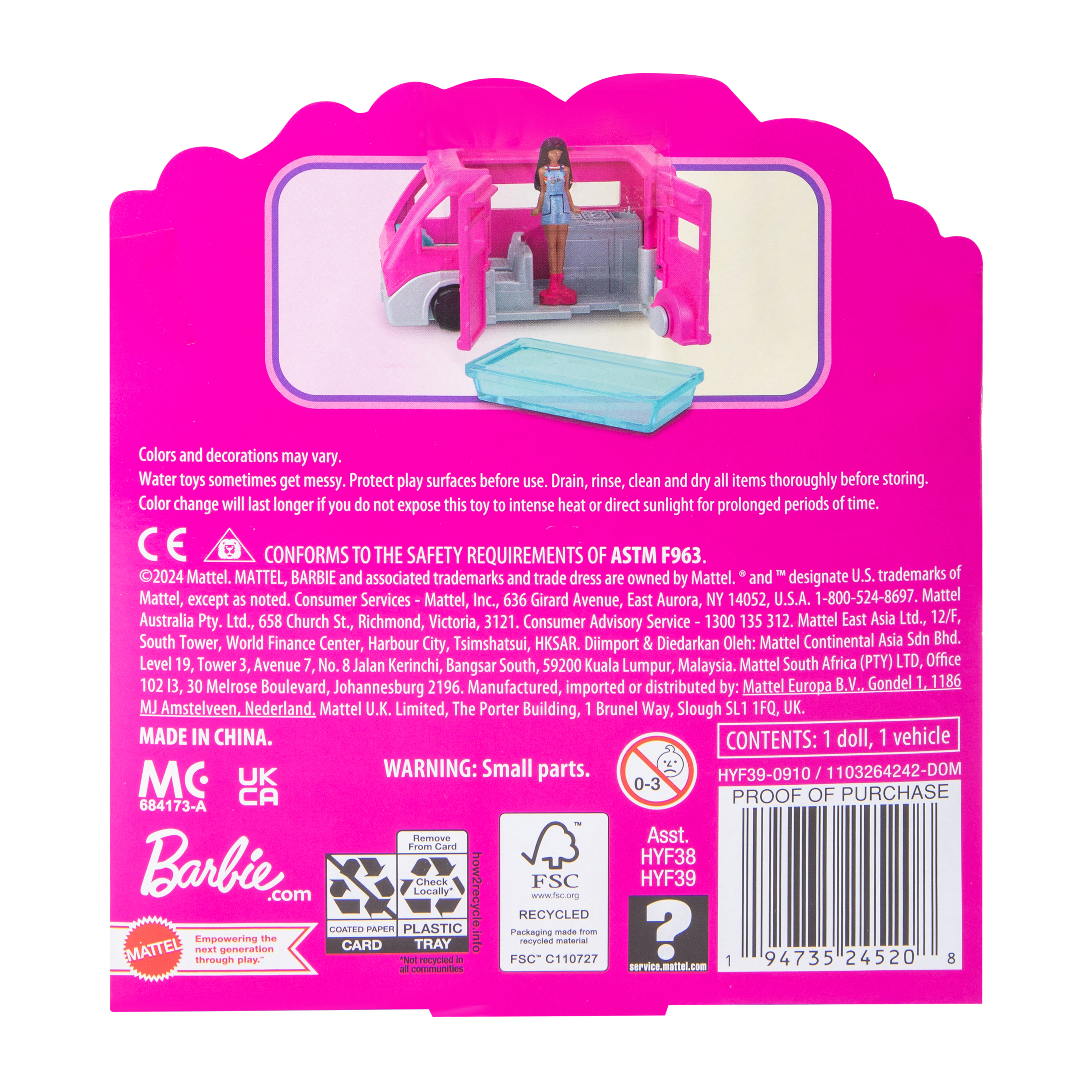 Mini Barbie Land™ Toy Set