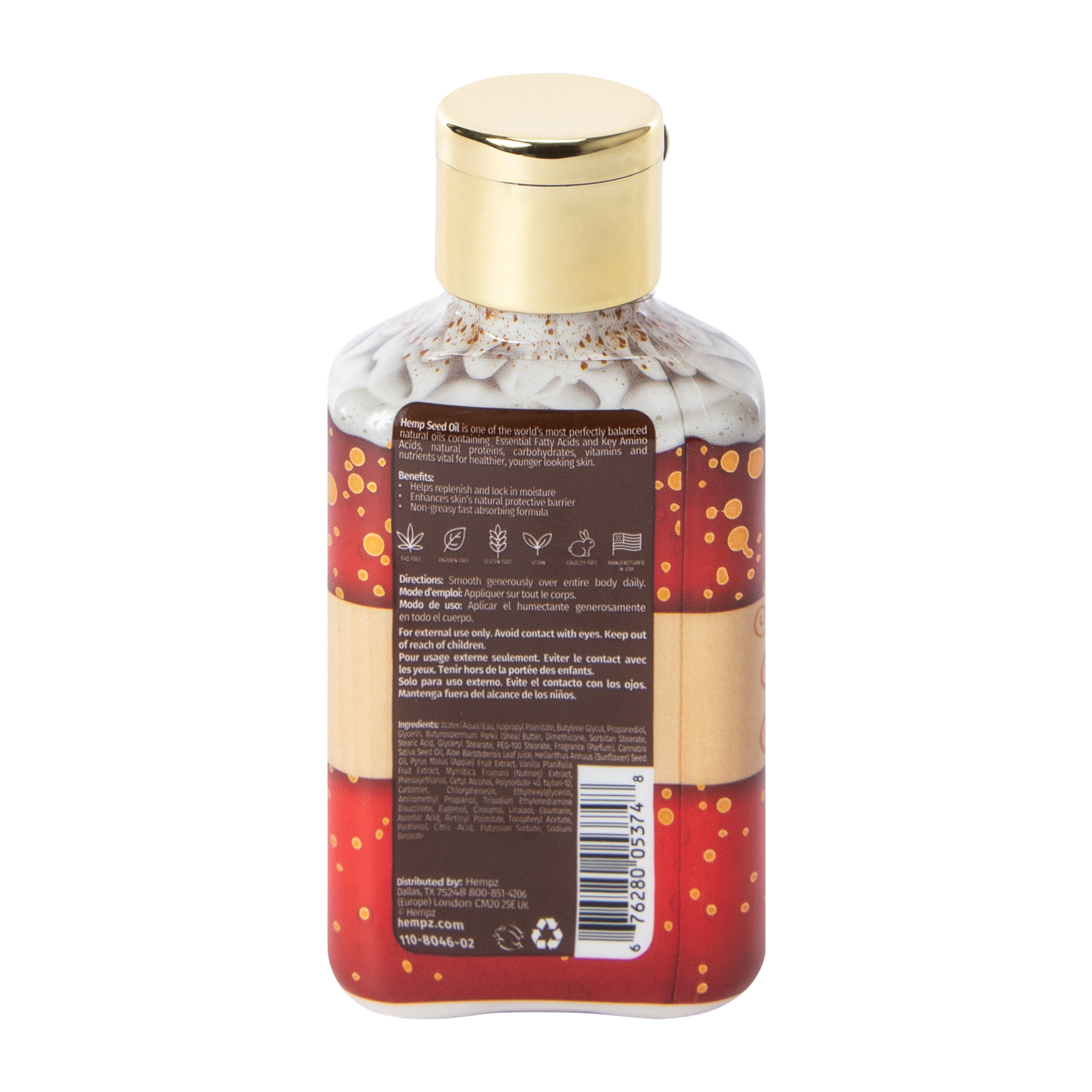 Hempz Herbal Body Moisturizer 2.25oz