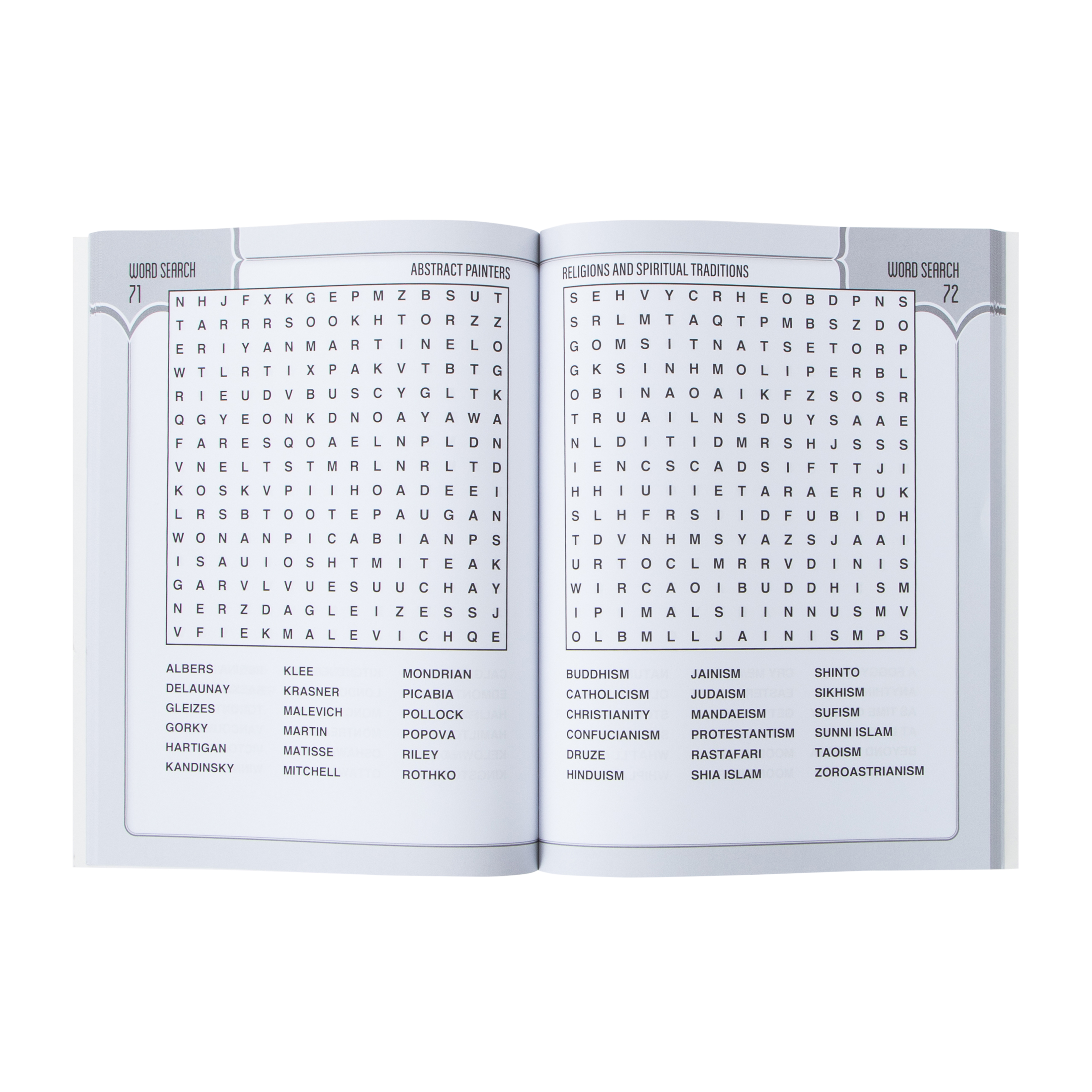 Large Print Puzzle Word Search Book