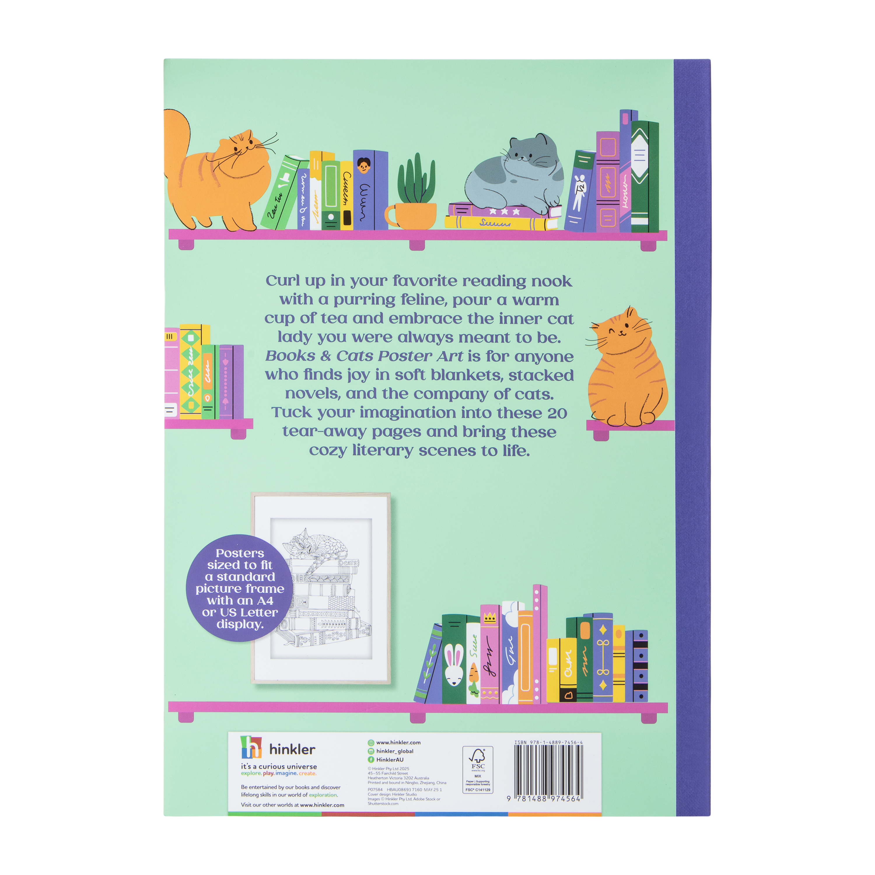 Kaleidoscope Coloring Poster Art Book