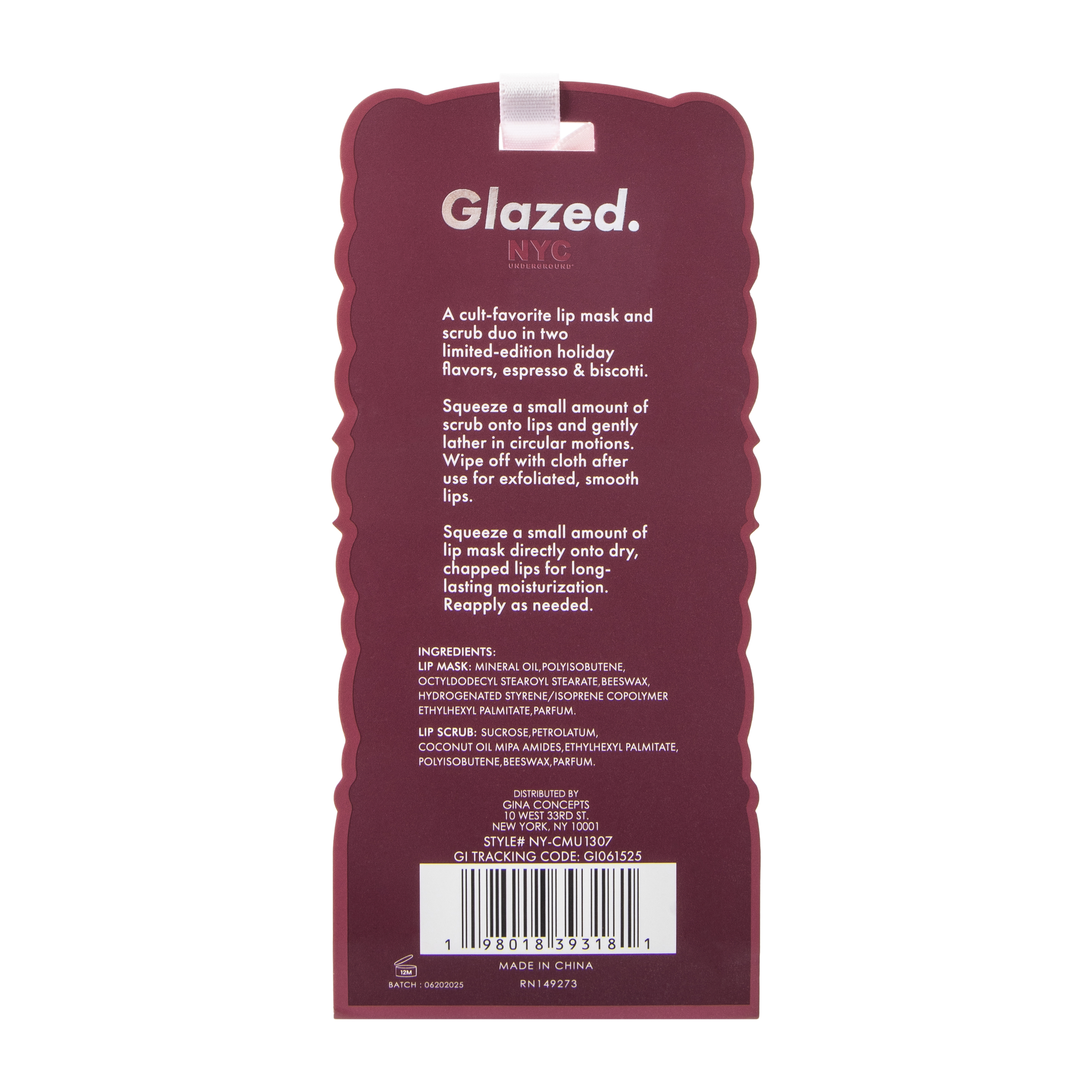 NYC Underground® Glazed. Lip Set 2-Pack