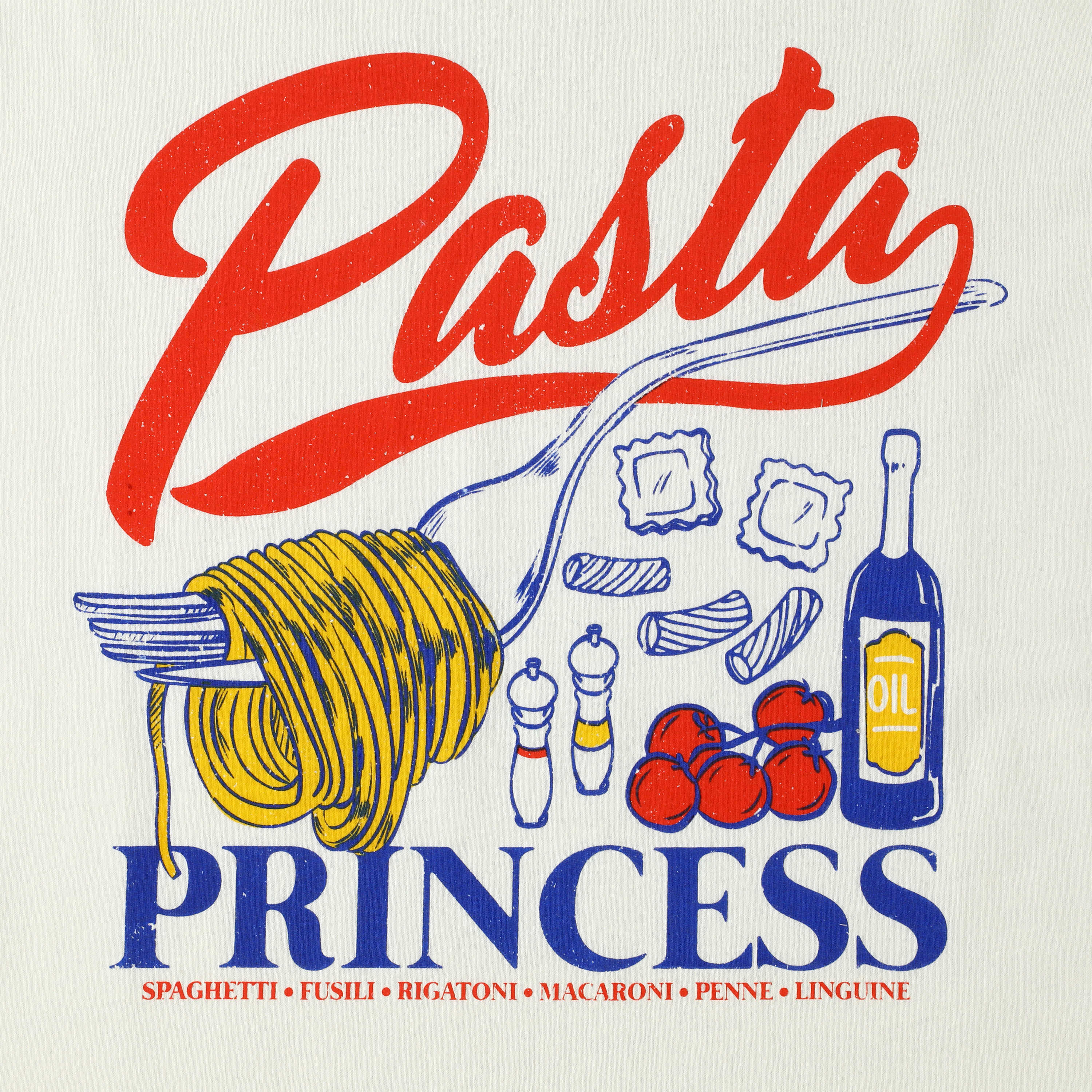 Pasta Princess Graphic Tee