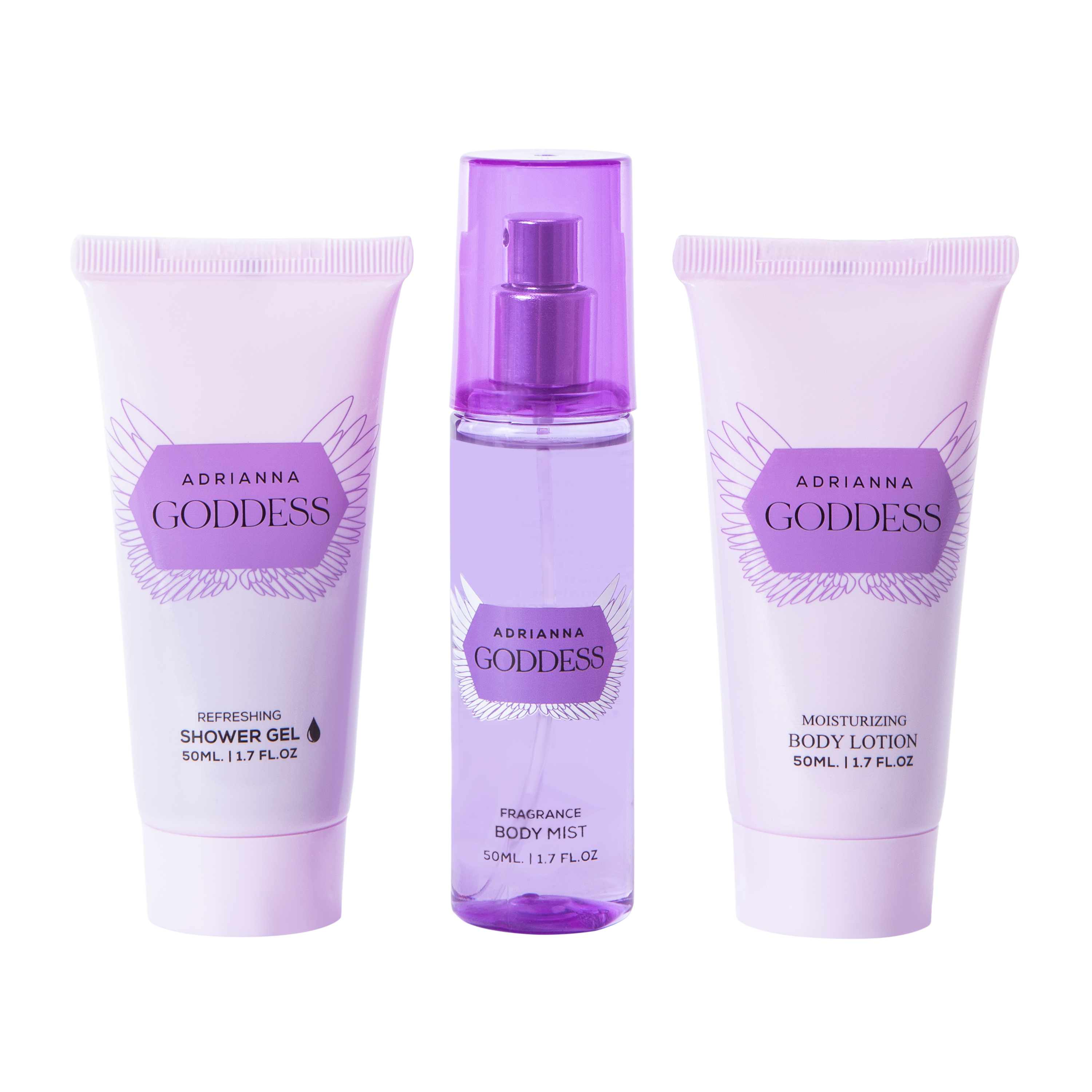Adrianna Goddess Pour Femme Fragrance 3-Set