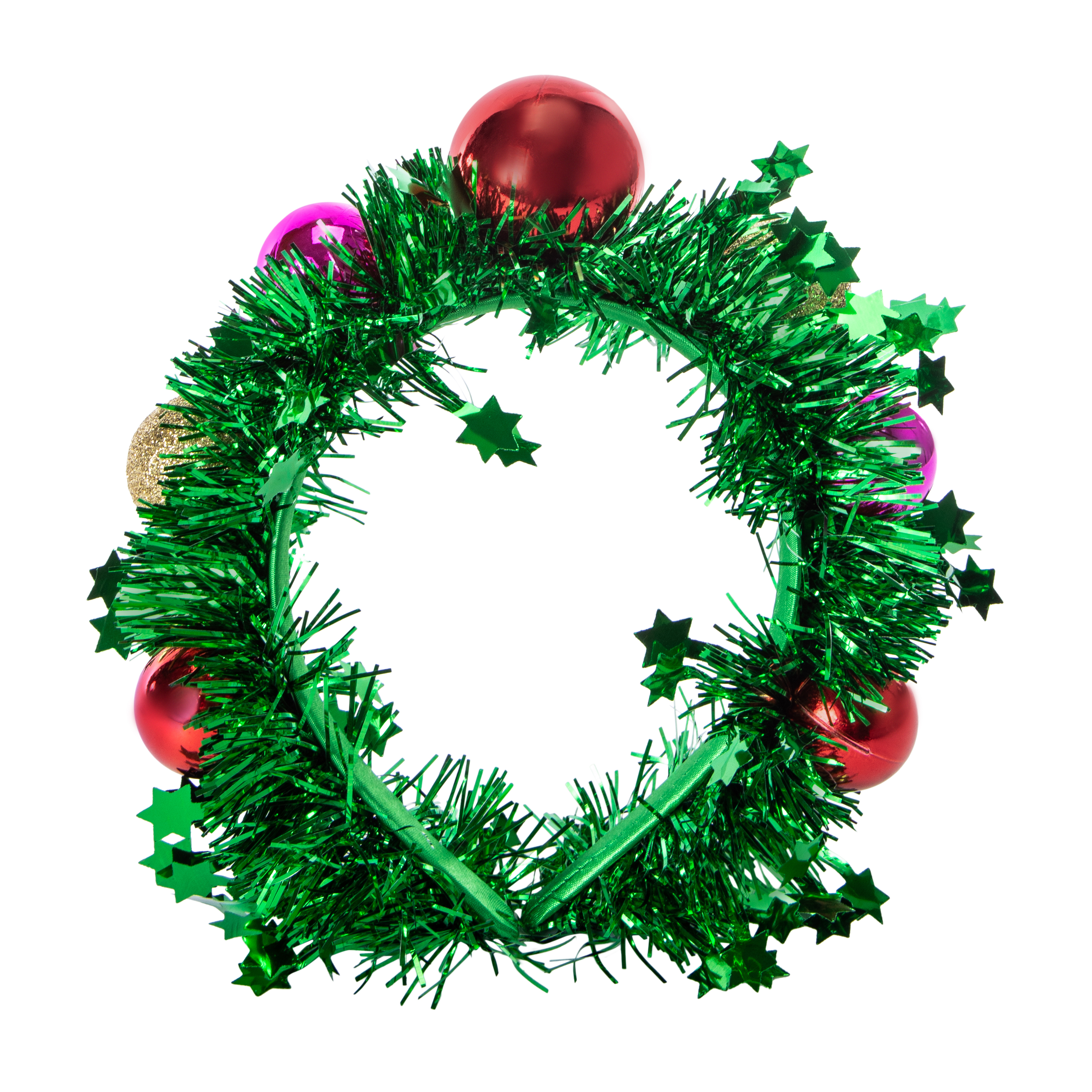 Christmas Wreath Ornament Headband