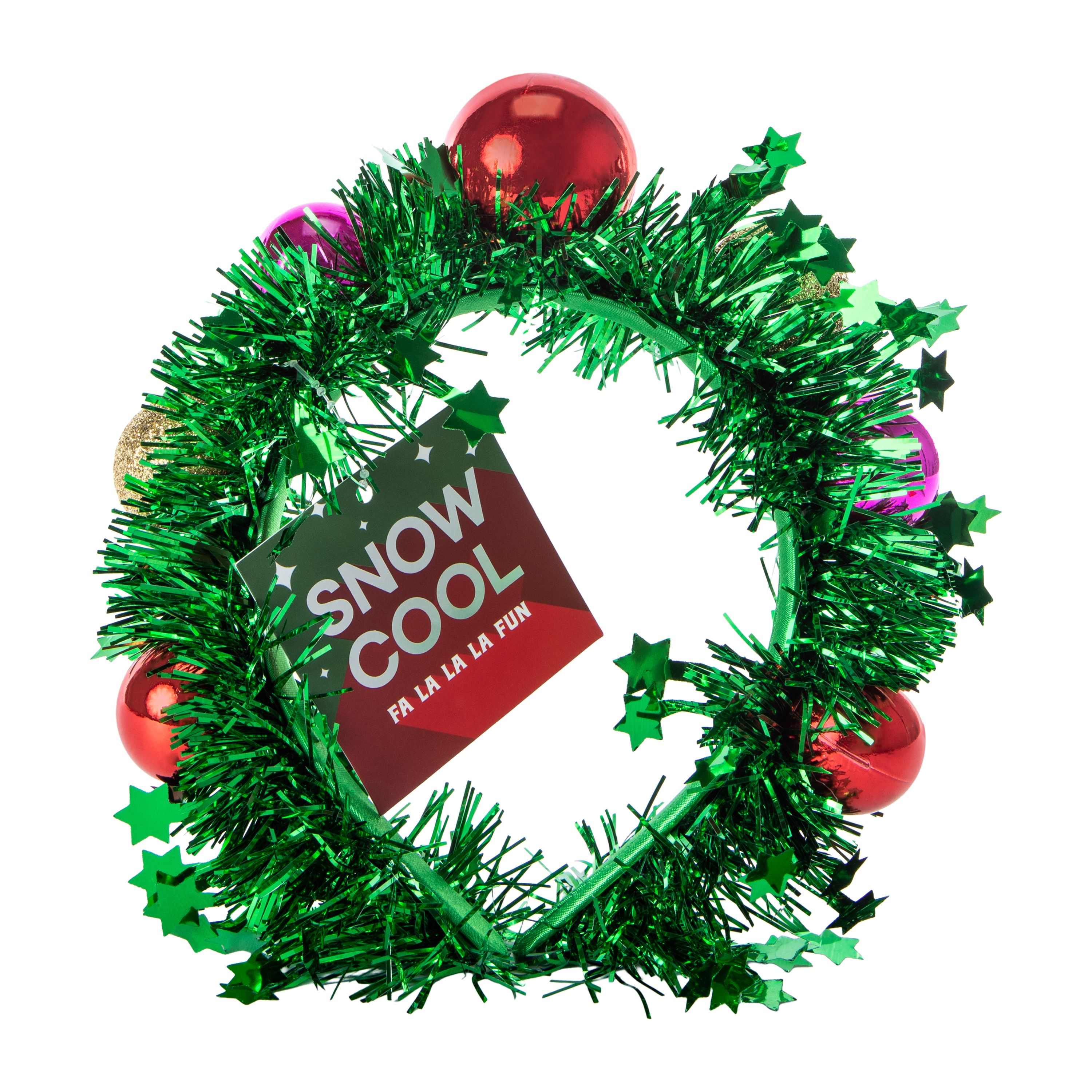 Christmas Wreath Ornament Headband