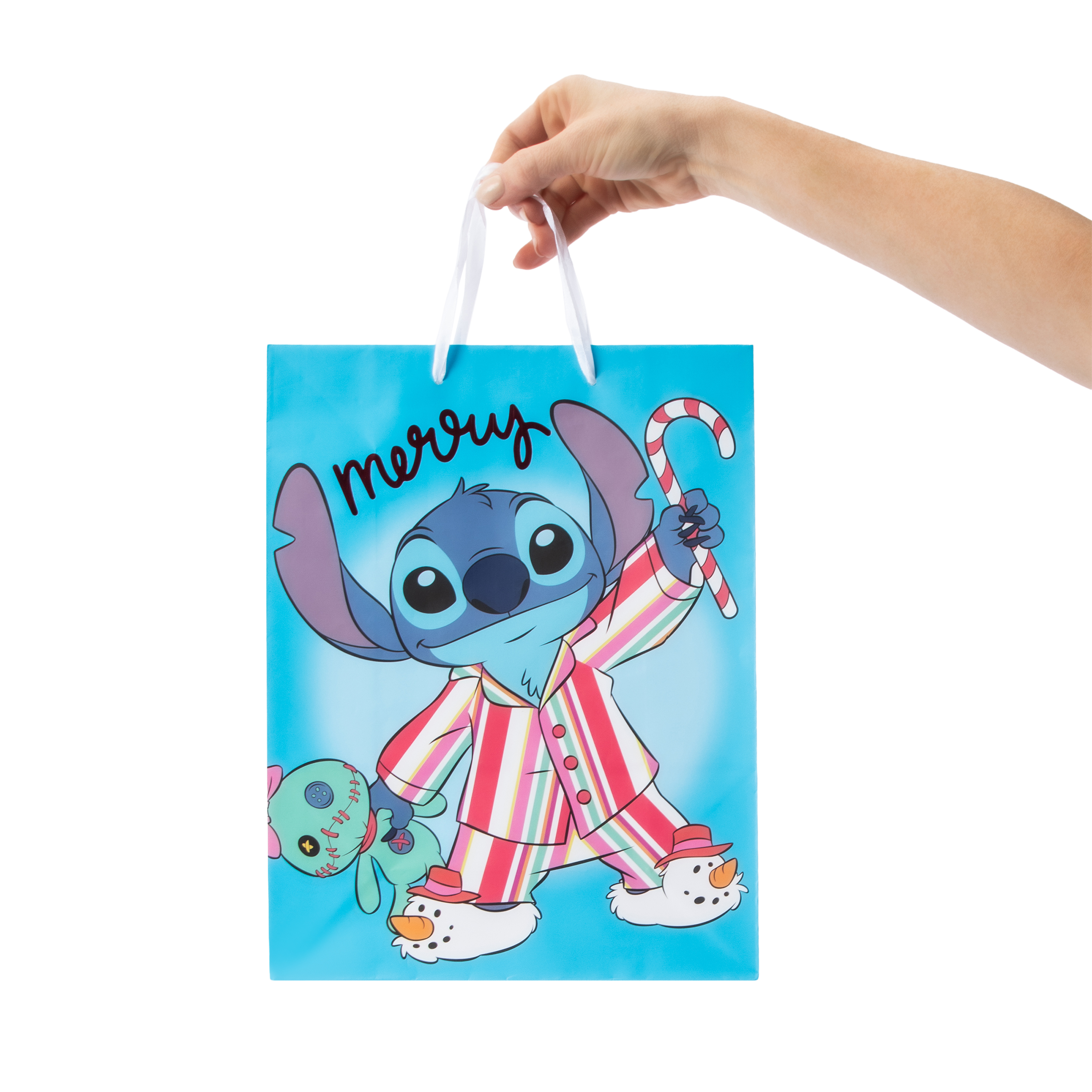 Christmas Disney Stitch Gift Bag