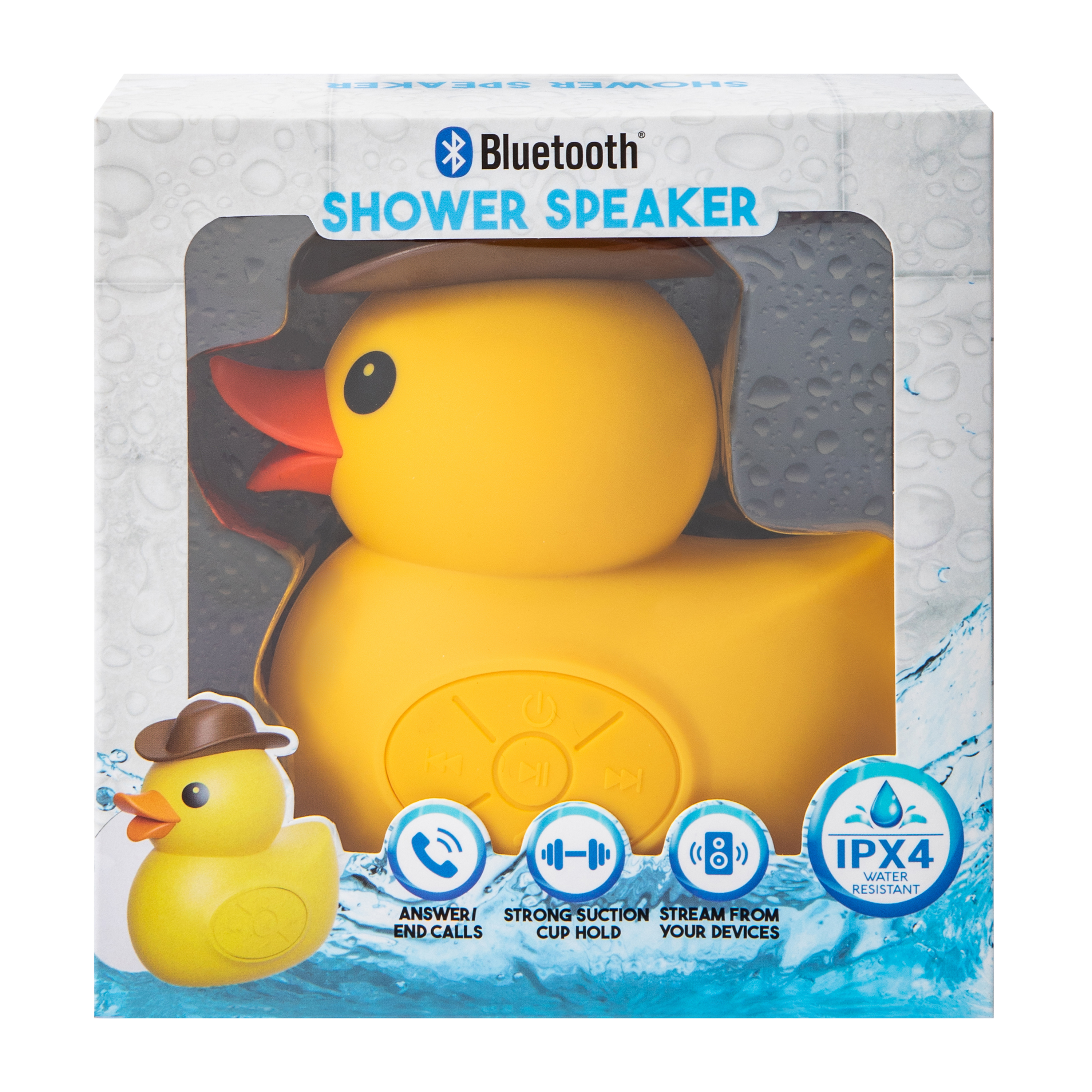 Rubber Duck IPX4 Water Resistant Shower Speaker Five Below