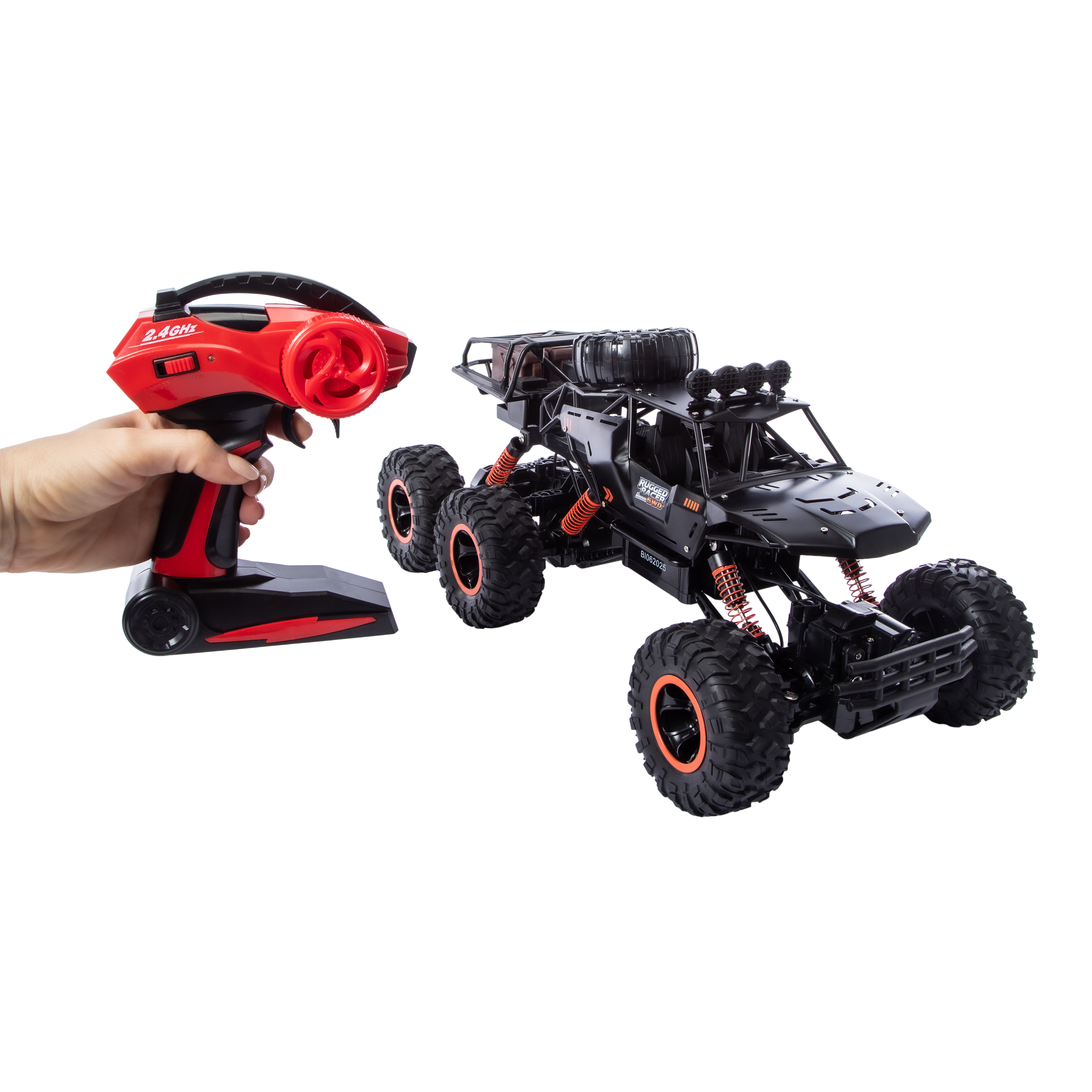 Rugged Racer 6WD Die Cast R/C Monster Truck