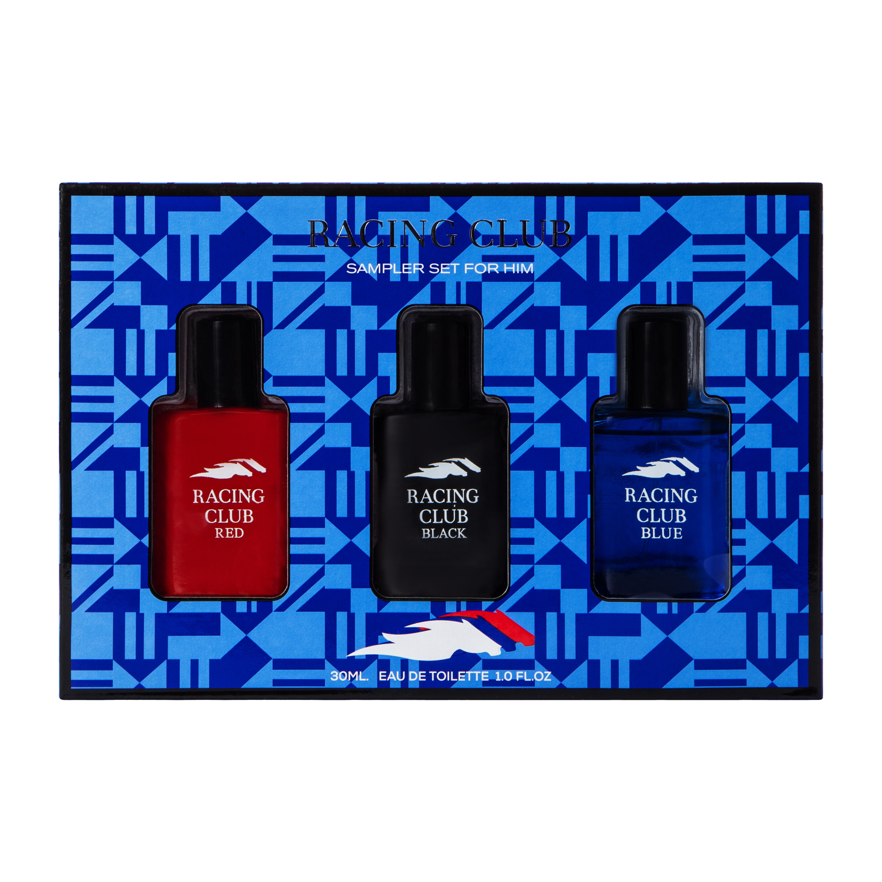 Racing Club Eau De Toilette For Him Sampler Set 3-Pack