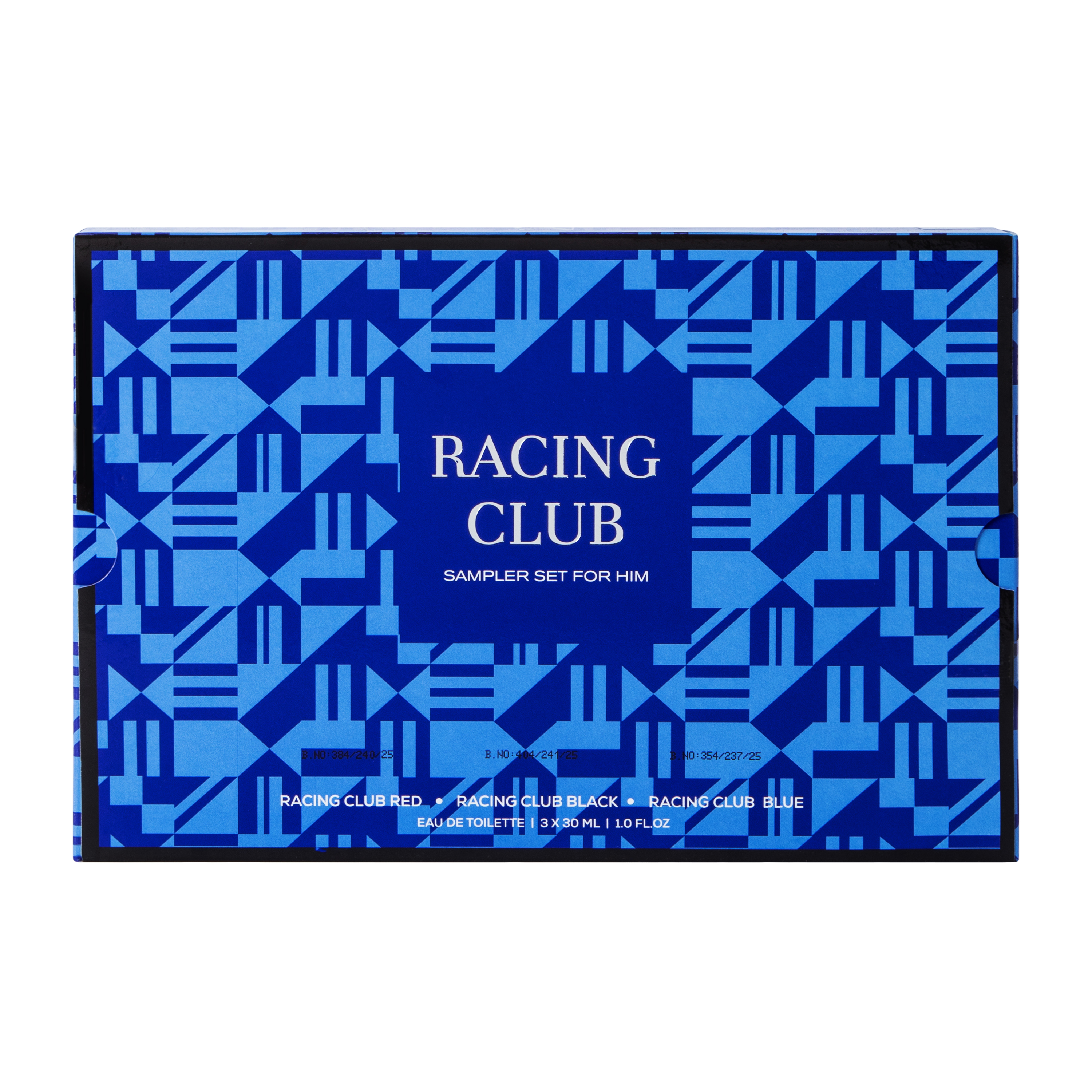 Racing Club Eau De Toilette For Him Sampler Set 3-Pack