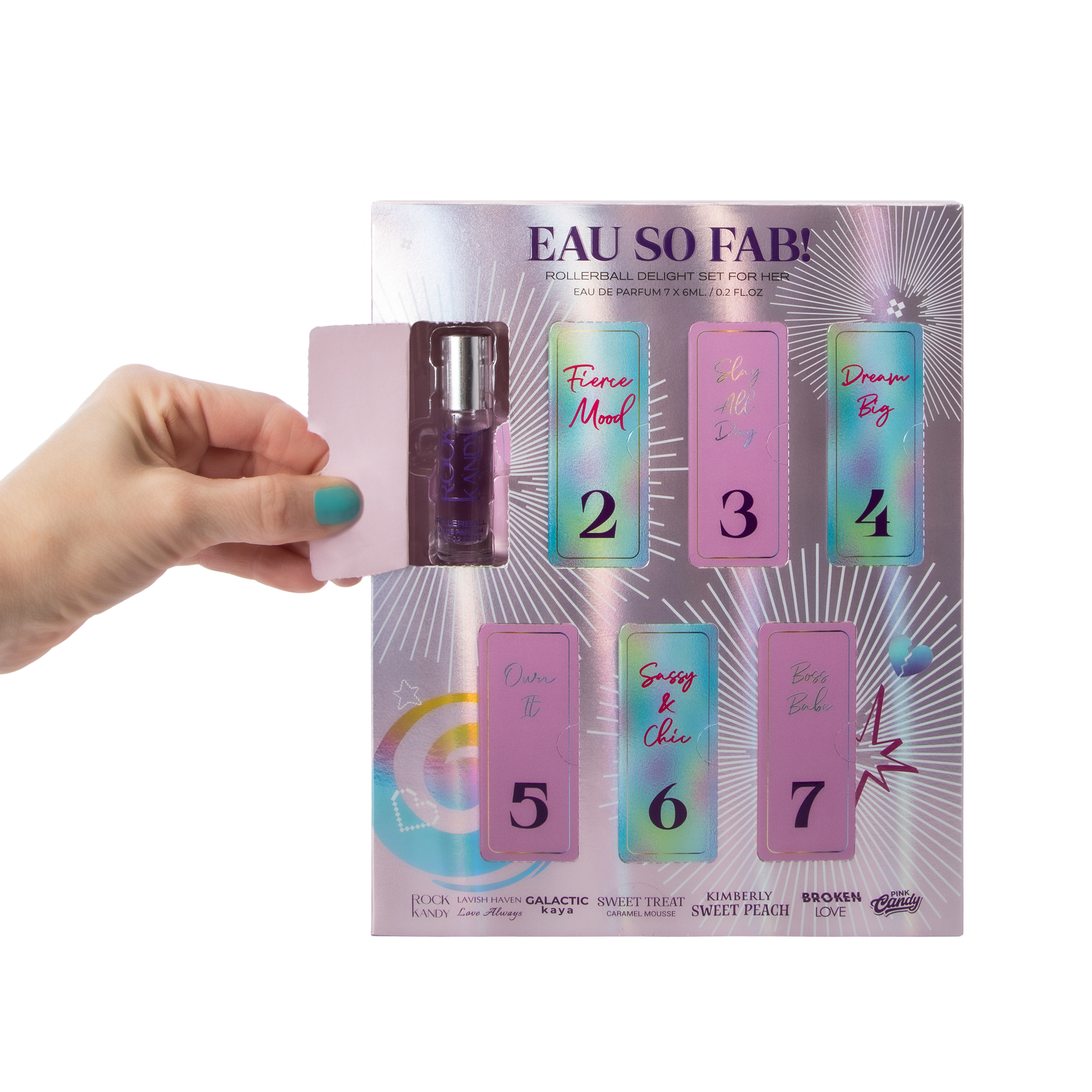 Eau So Fab! Rollerball Eau De Parfum Delight Set For Her 7-Pack