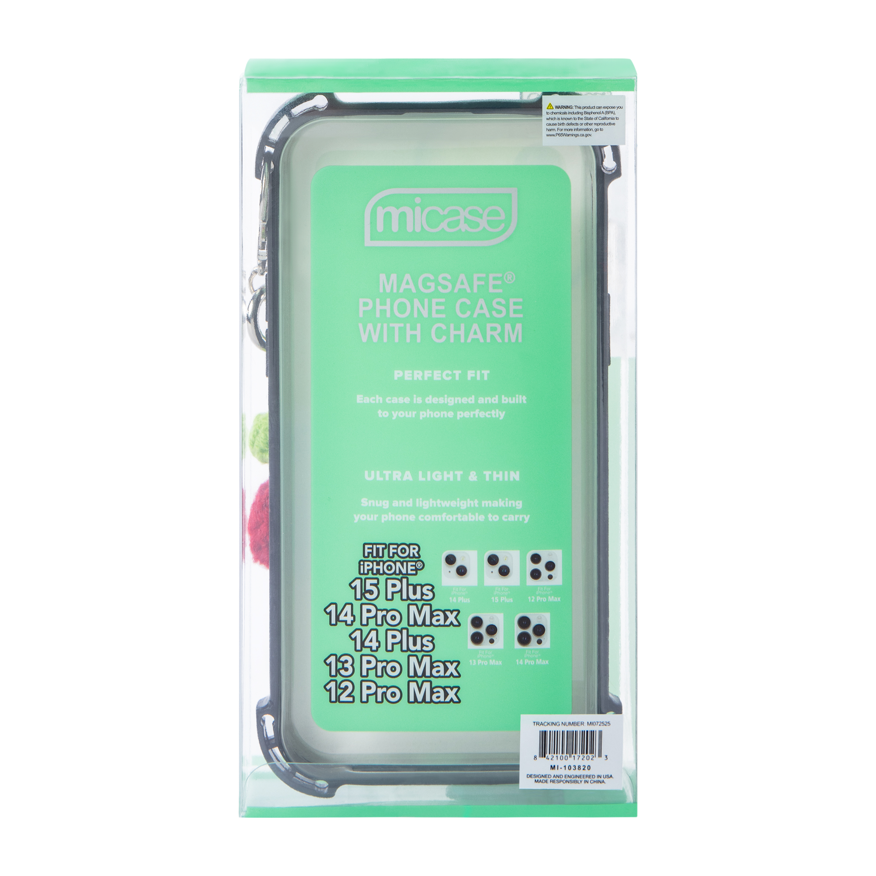 iPhone 15 Plus® MagSafe® Phone Case With Charm