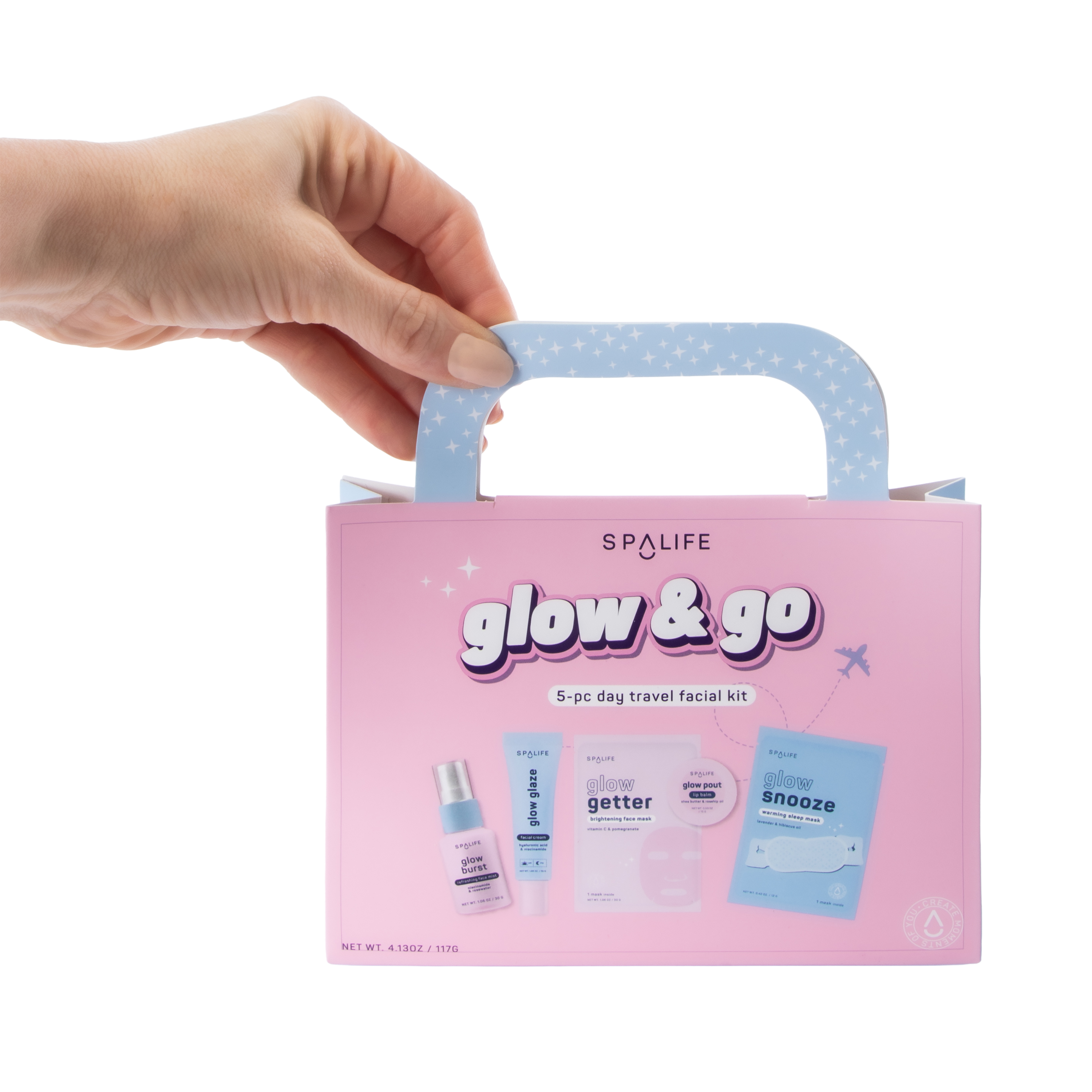 Glow & Go Travel Facial 5-Kit