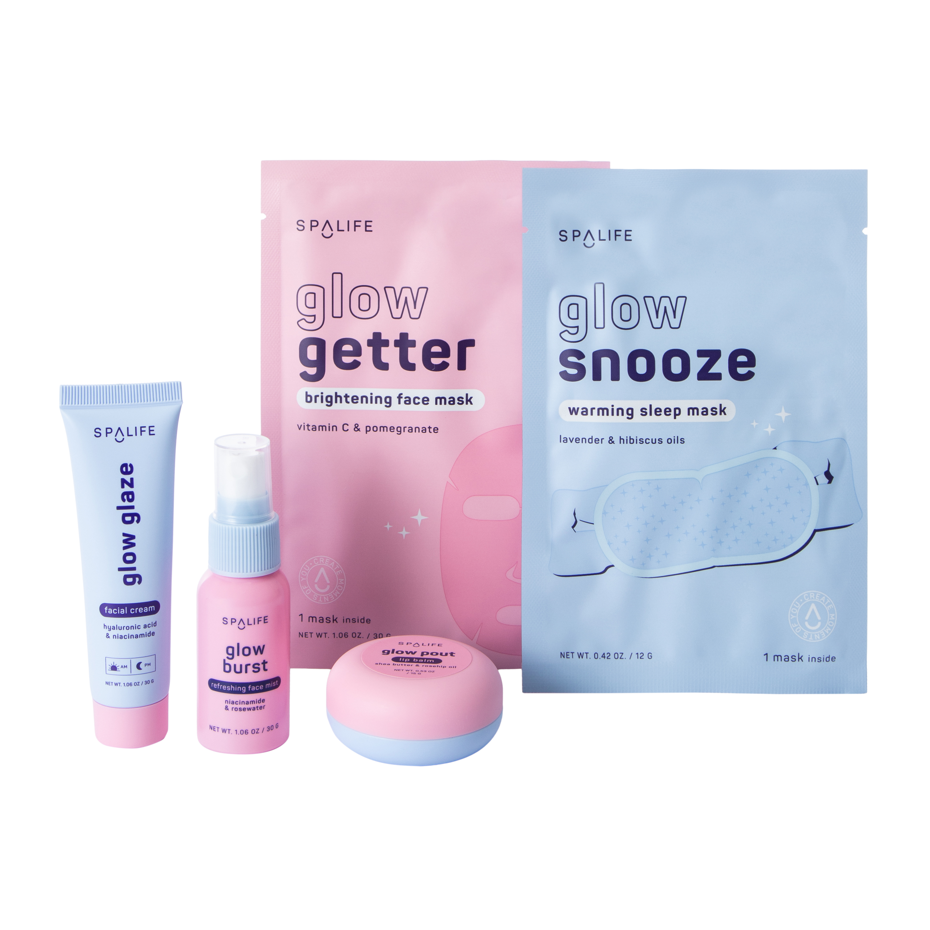 Glow & Go Travel Facial 5-Kit