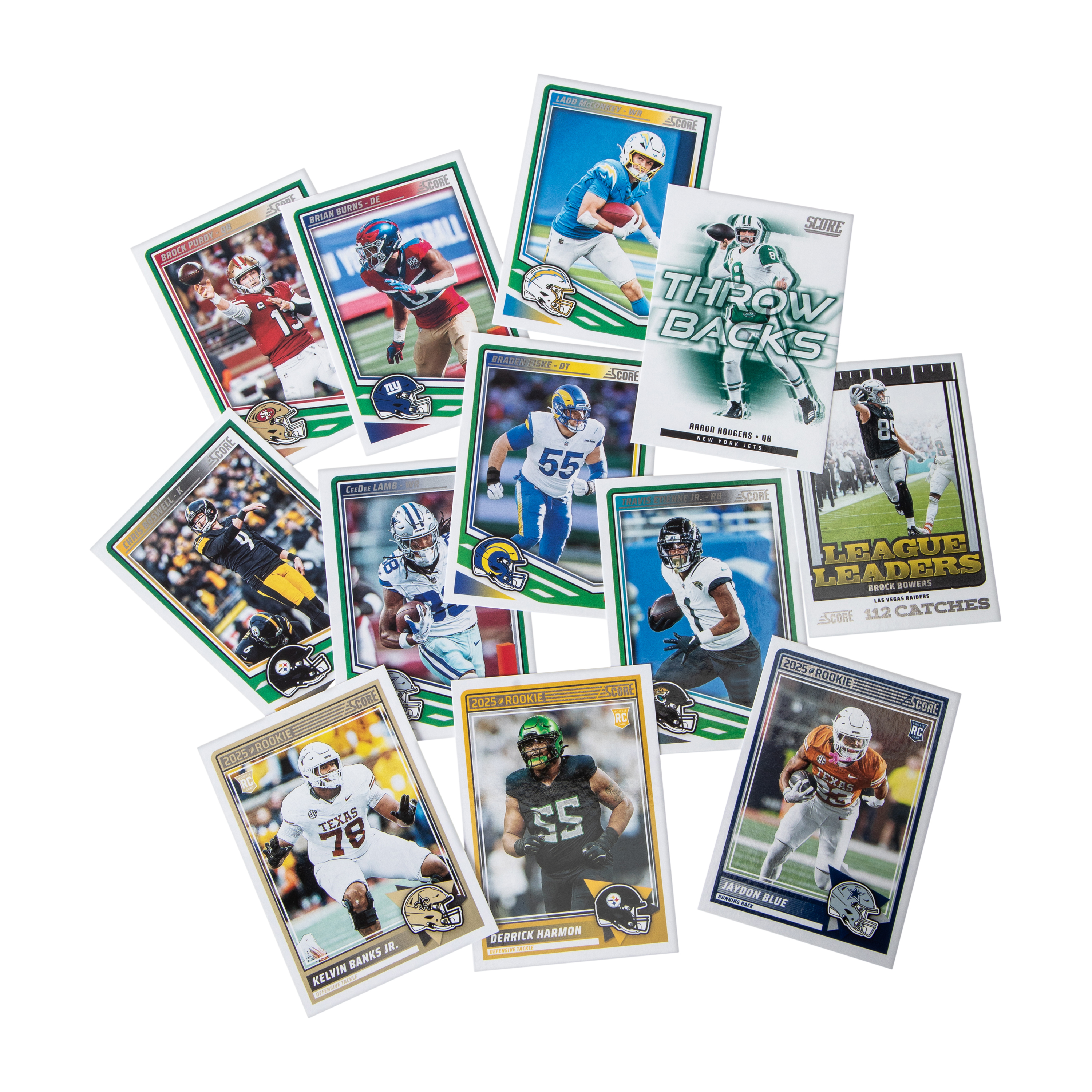 Panini NFL 2025 Score Football Trading Cards