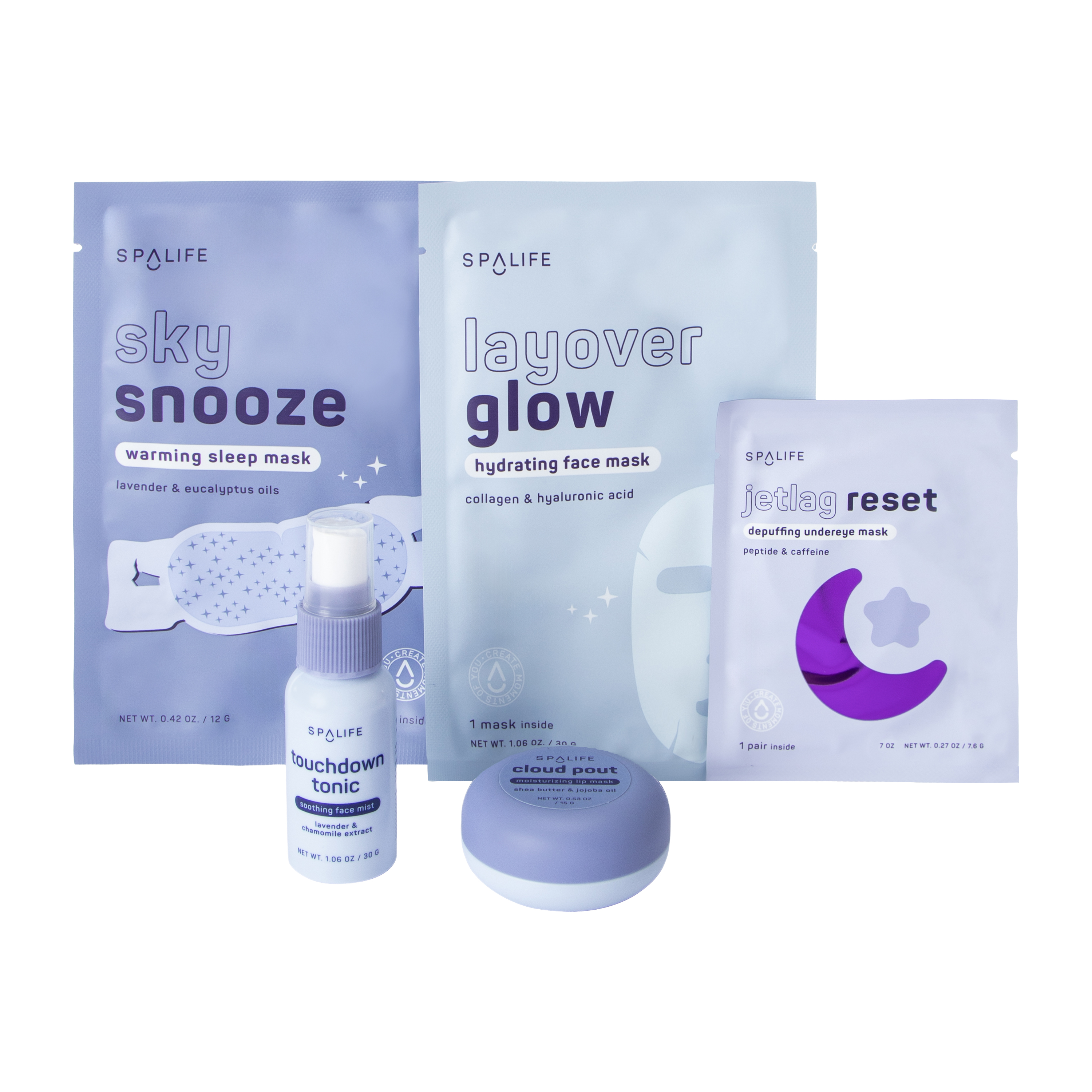 Overnight Glow Up Travel Facial 5-Kit