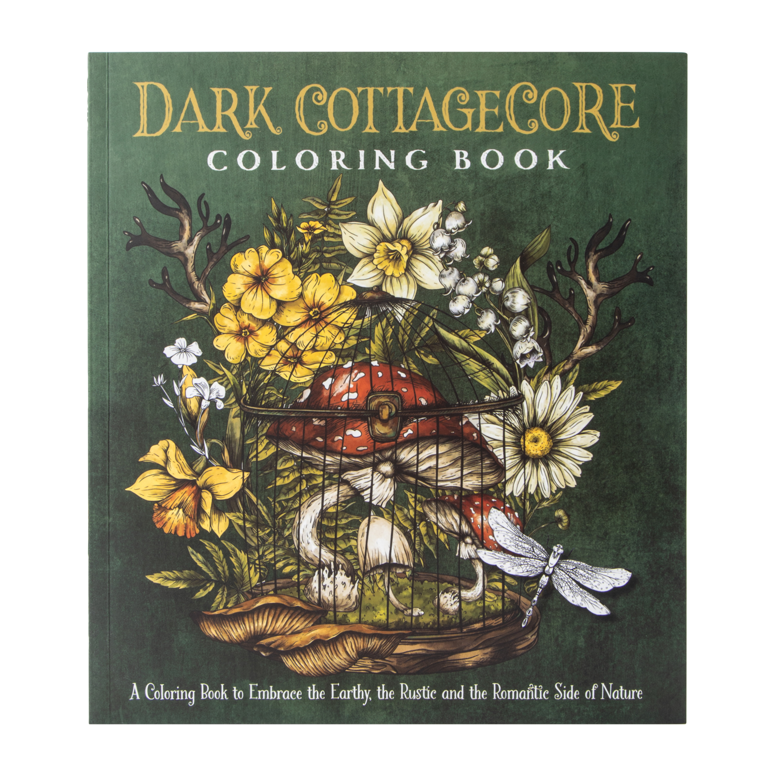 Dark Cottage Coloring Book
