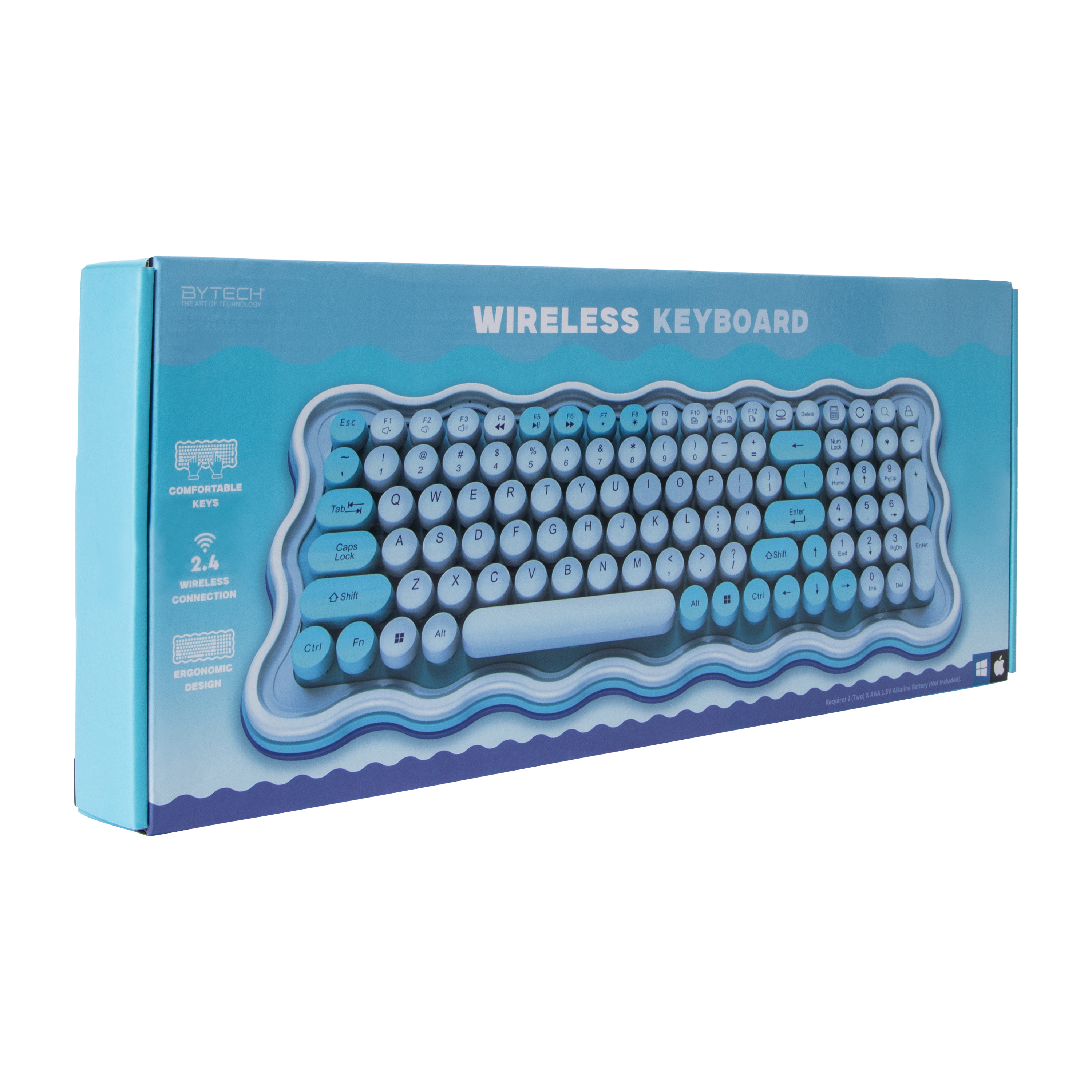 Wavy Wireless Keyboard