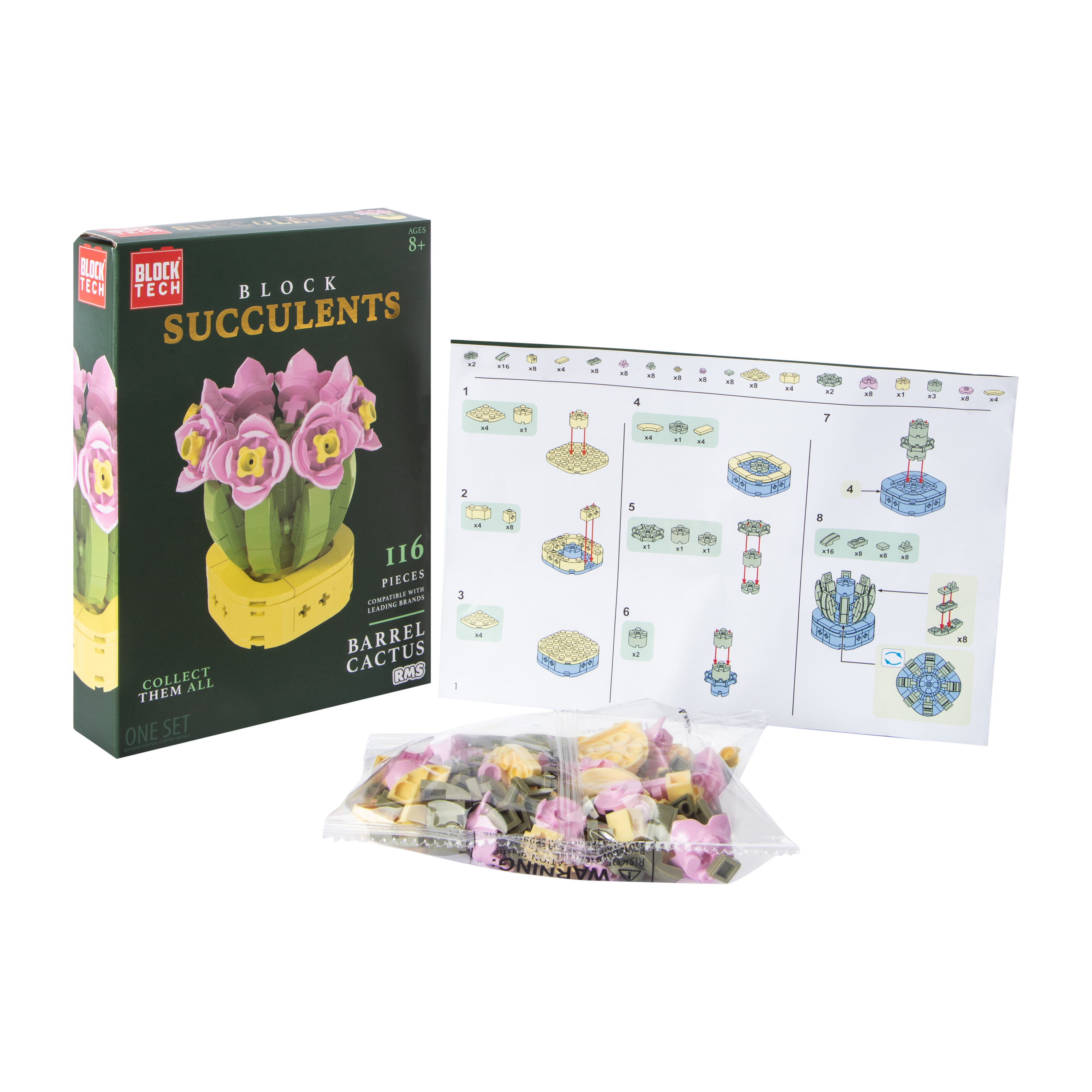 Block Tech® Succulents Set