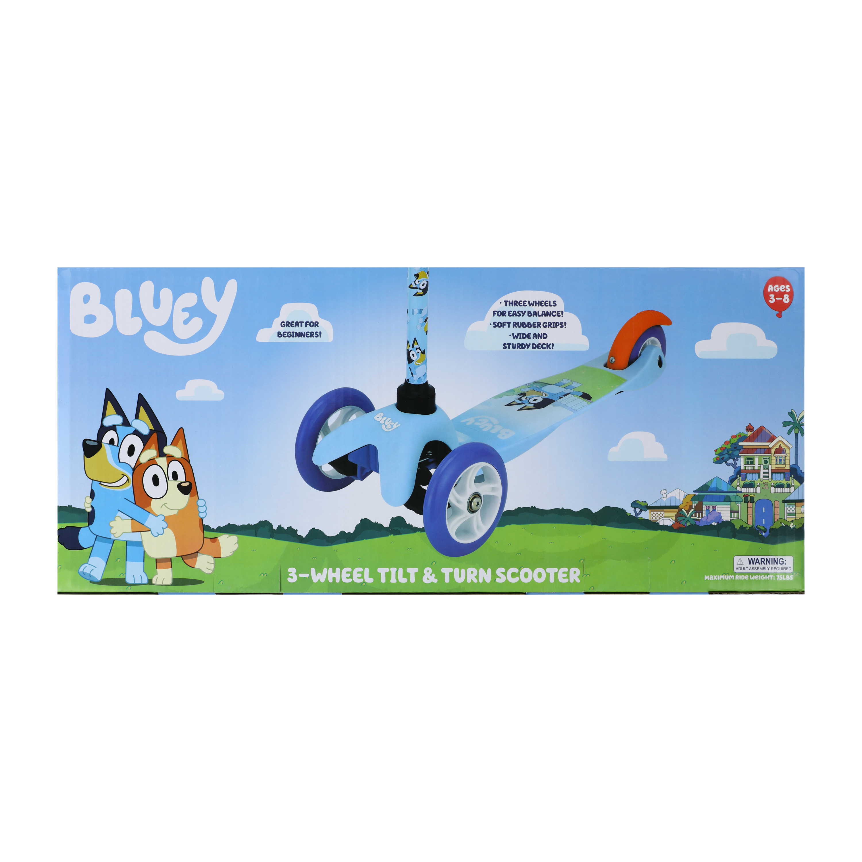 Bluey™ 3-Wheel Tilt & Turn Scooter