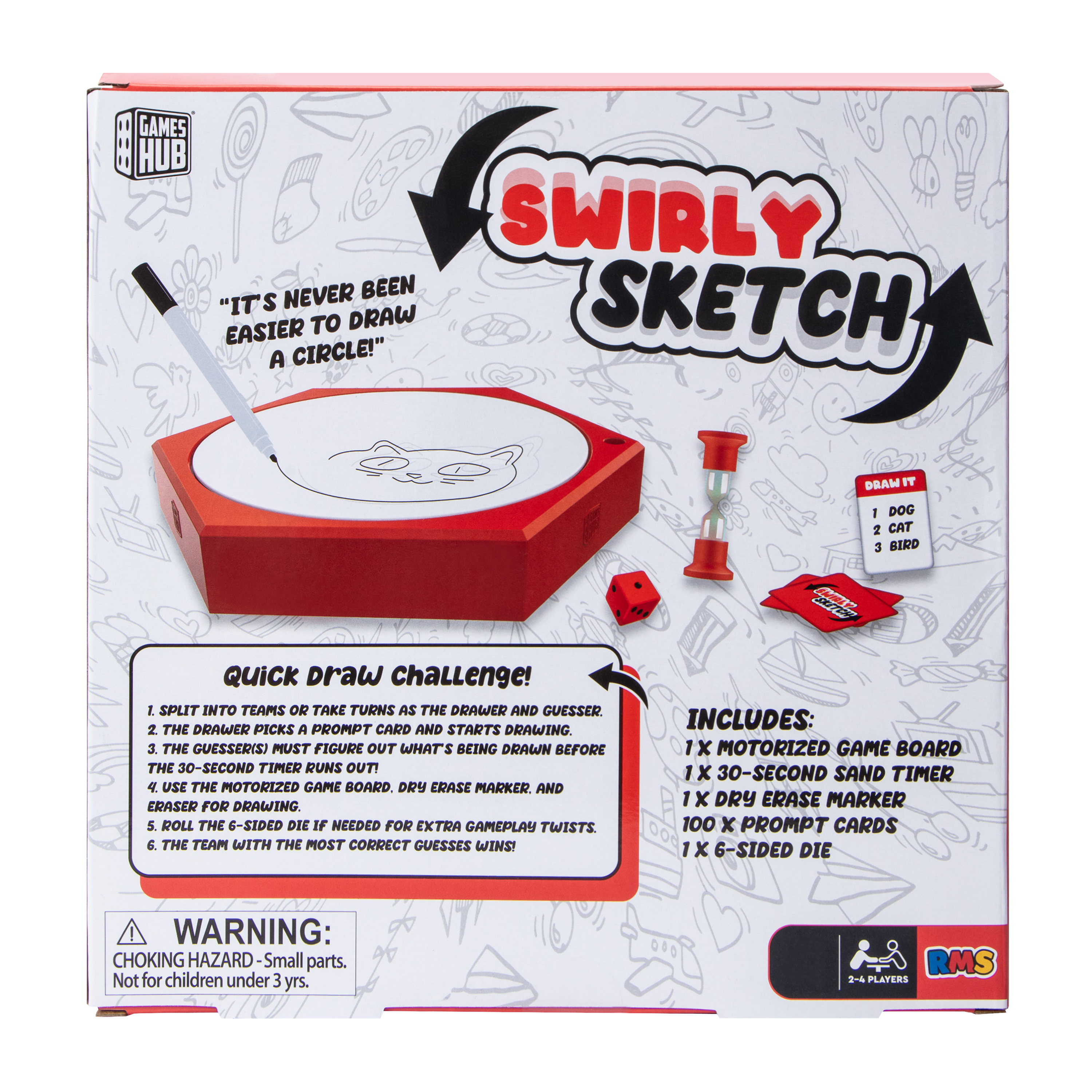 Swirly Sketch Game Set