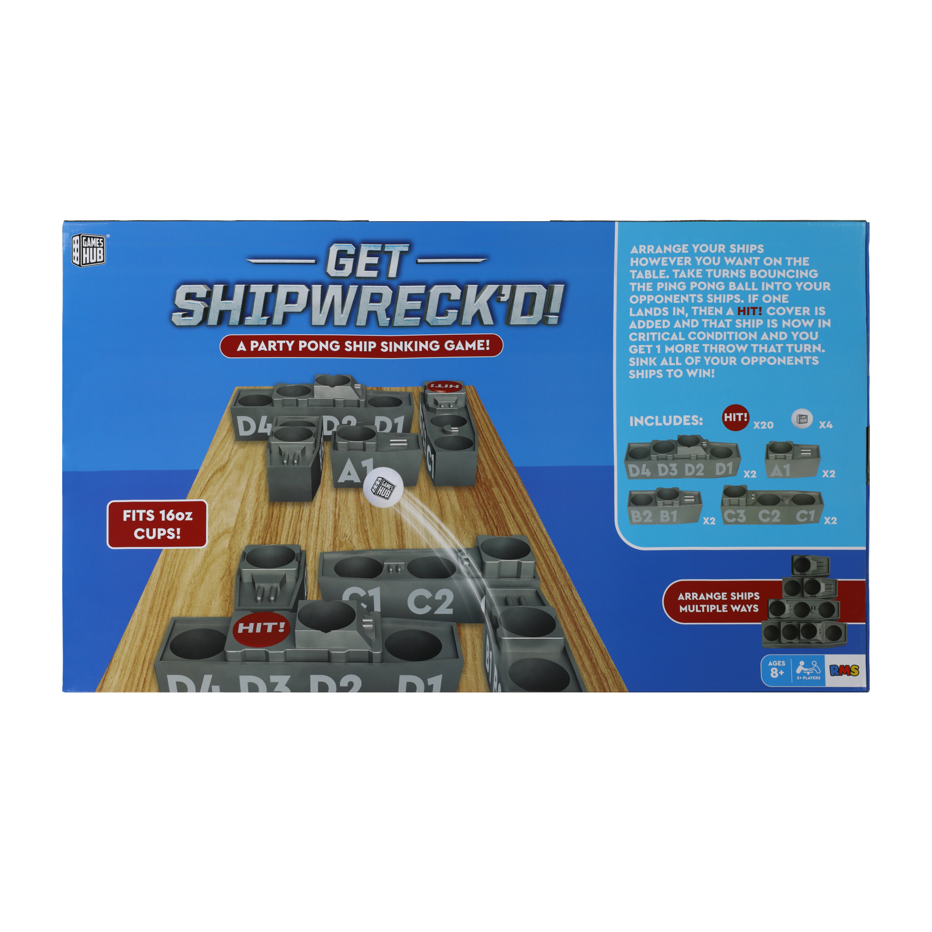 Get Shipwreck'd! Party Game Set