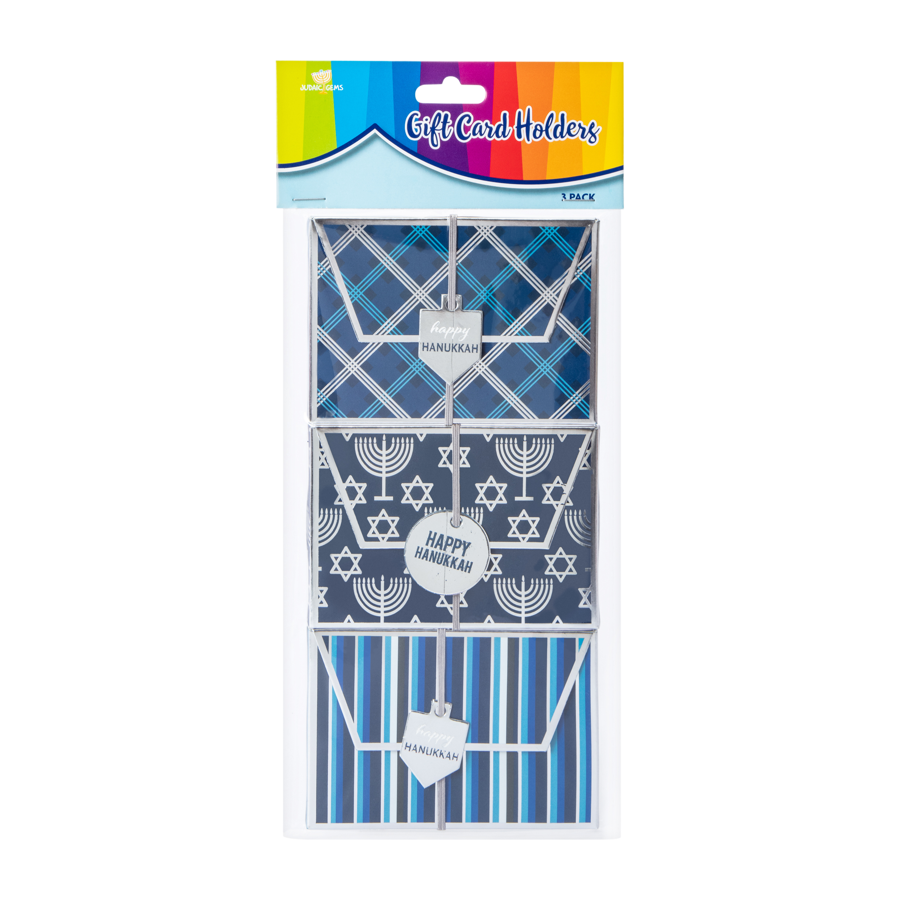 Hannukah Gift Card Holders 3-Pack